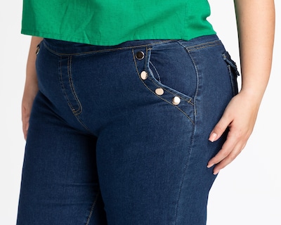 Foto 4 | Jeans Wide Leg Sahara para Mujer