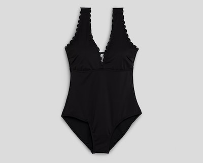 Foto 1 | Traje de Baño Completo Rio Beach Negro para Mujer
