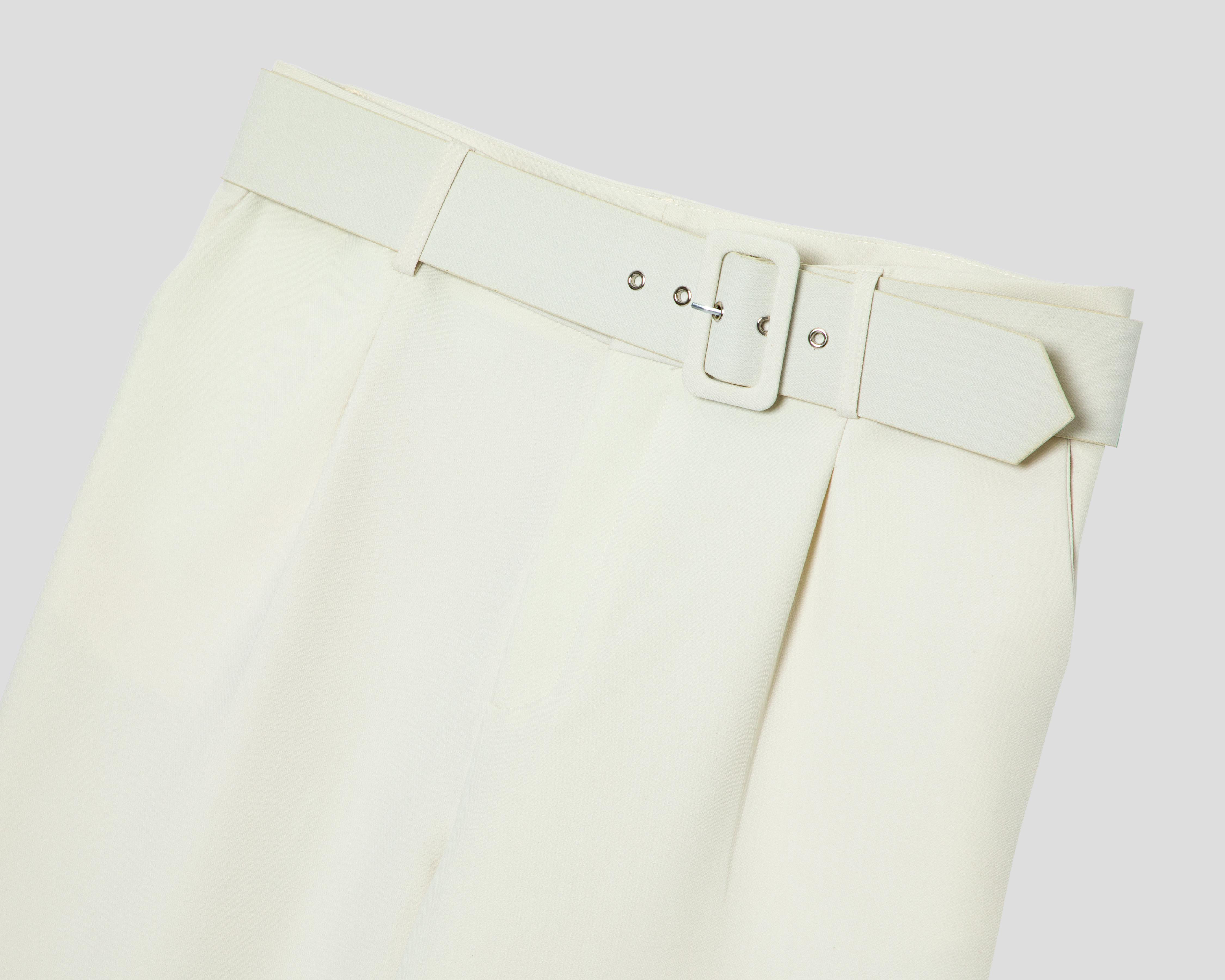 Foto 4 pulgar | Pantalón de Vestir Sahara con Cinturón para Mujer