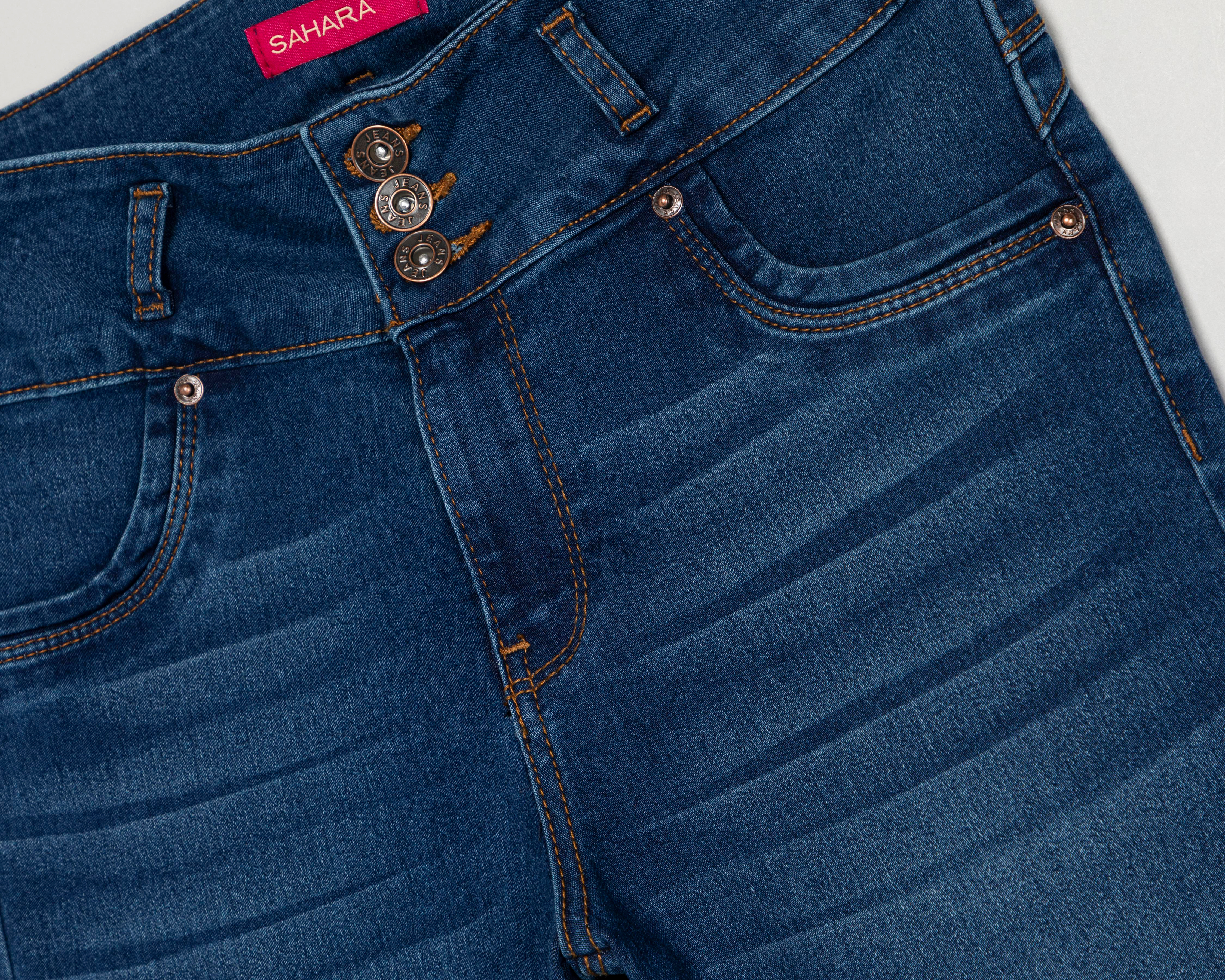 Foto 4 pulgar | Jeans Skinny Sahara para Mujer
