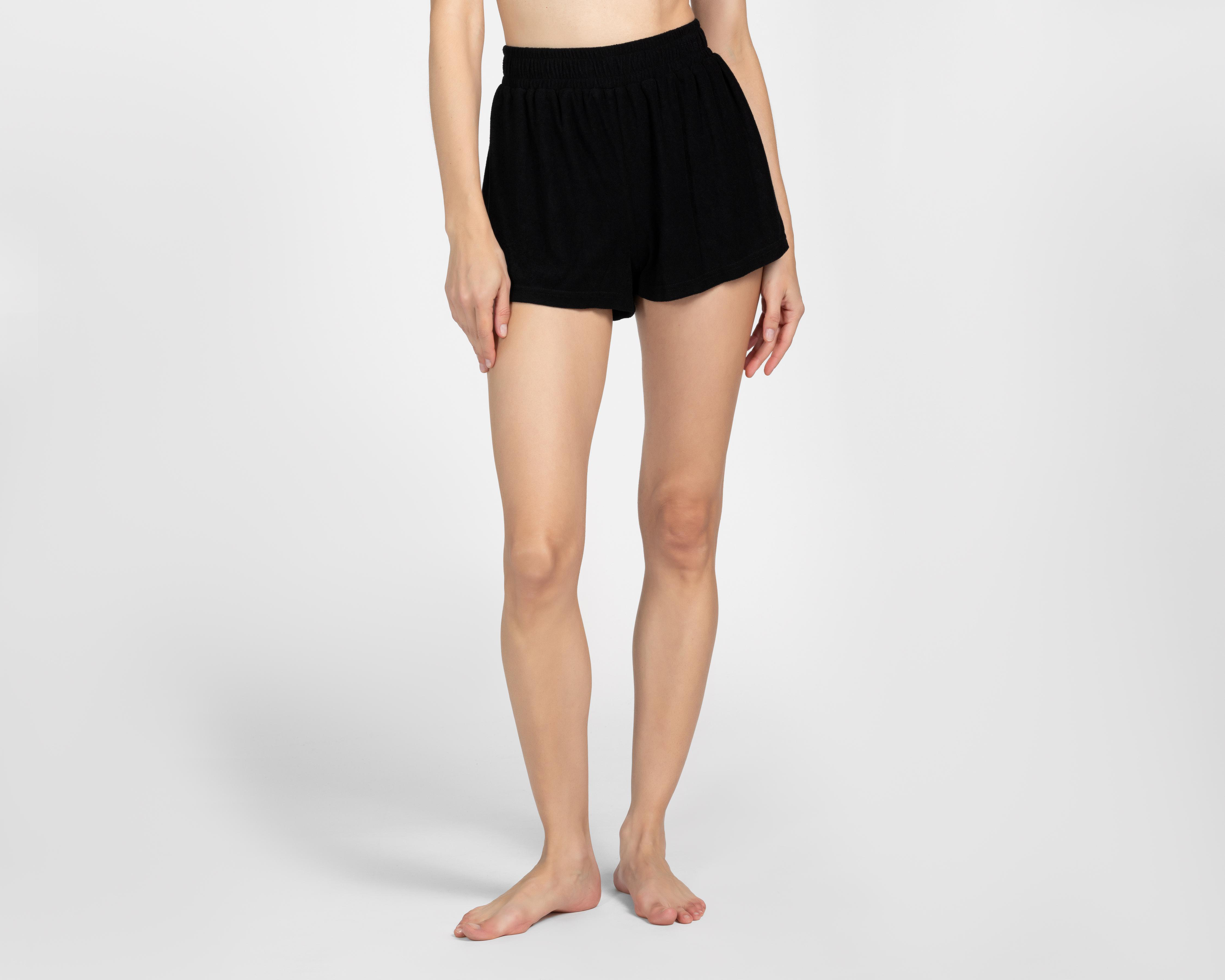 Foto 2 pulgar | Short Rio Beach Negro para Mujer