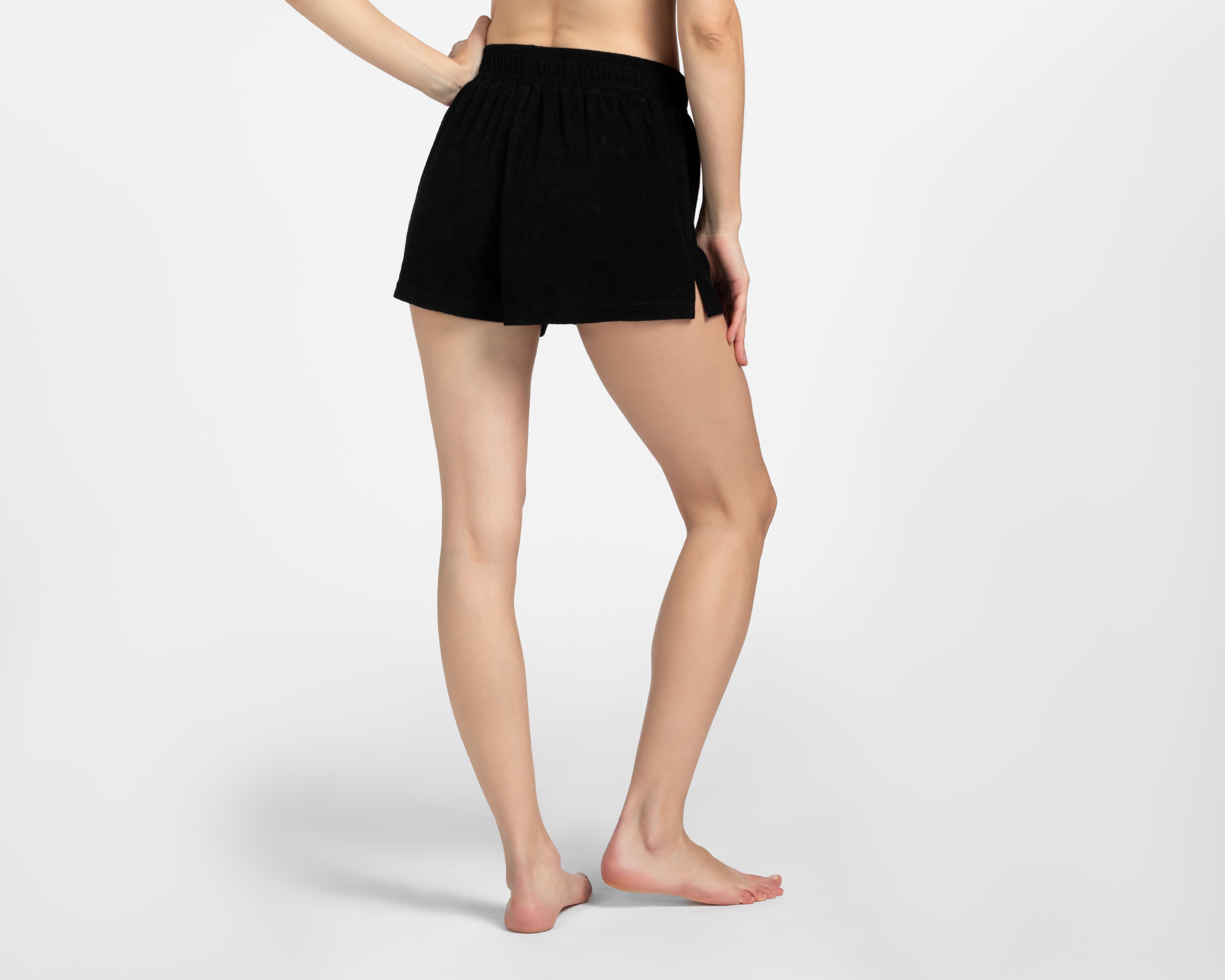 Foto 4 pulgar | Short Rio Beach Negro para Mujer