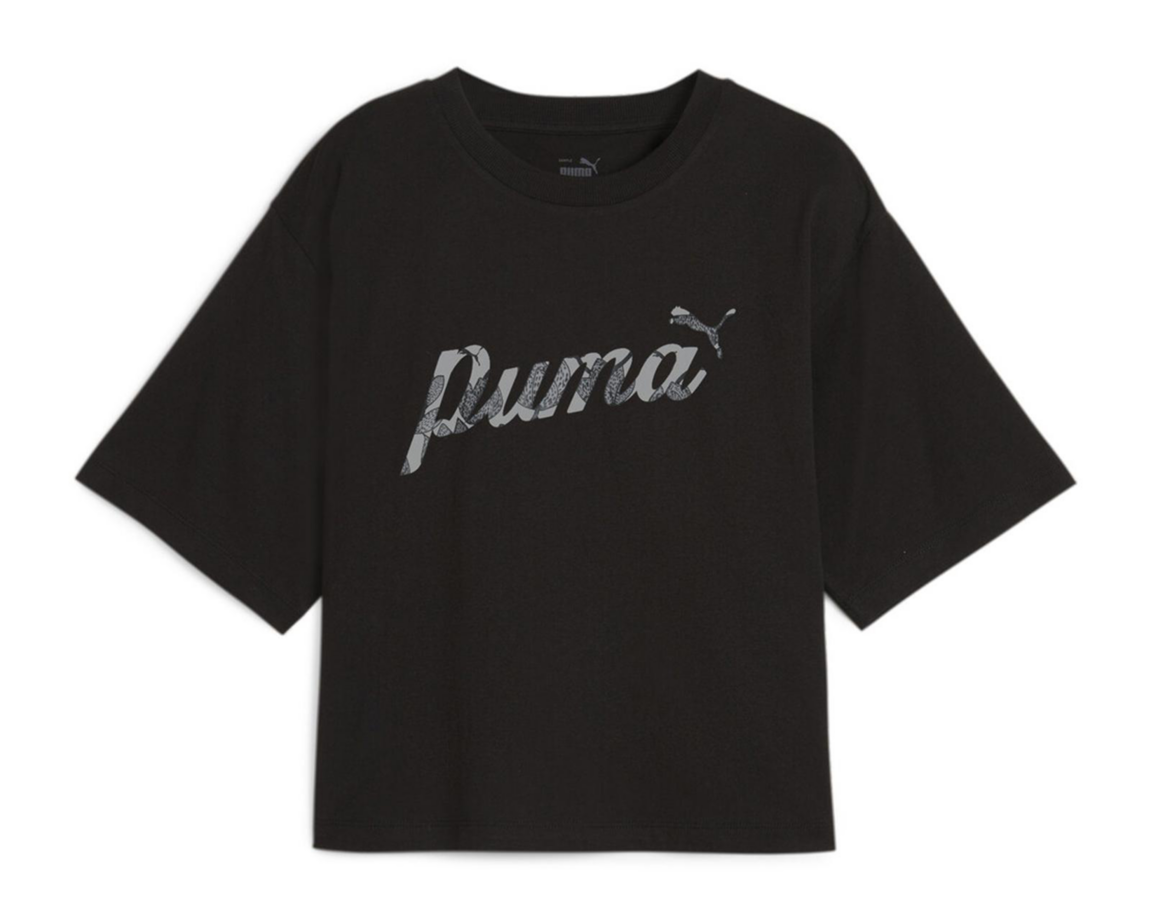 Foto 2 pulgar | Playera de Entrenamiento Puma Negra para Mujer