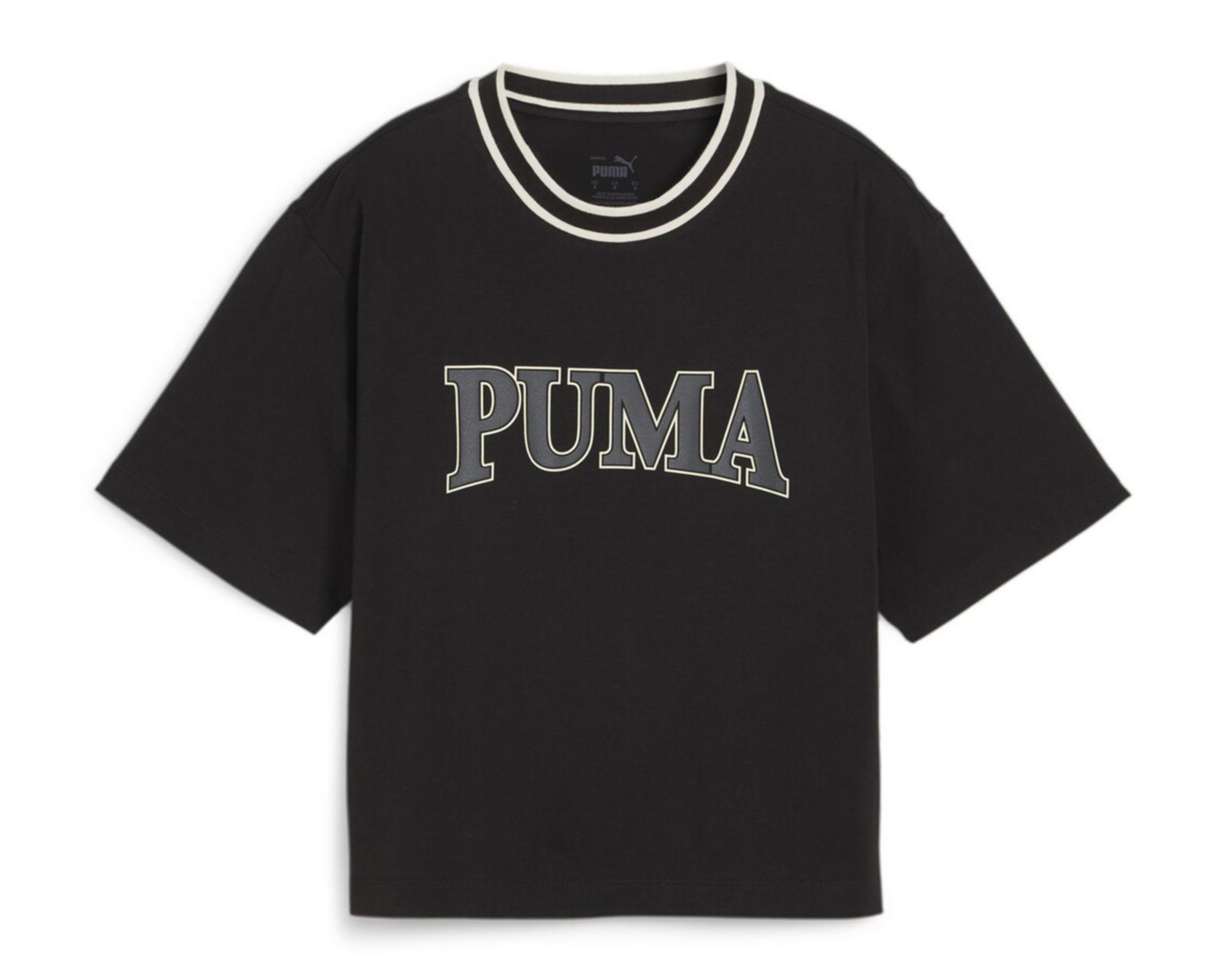 Foto 2 pulgar | Playera de Entrenamiento Puma Negra para Mujer