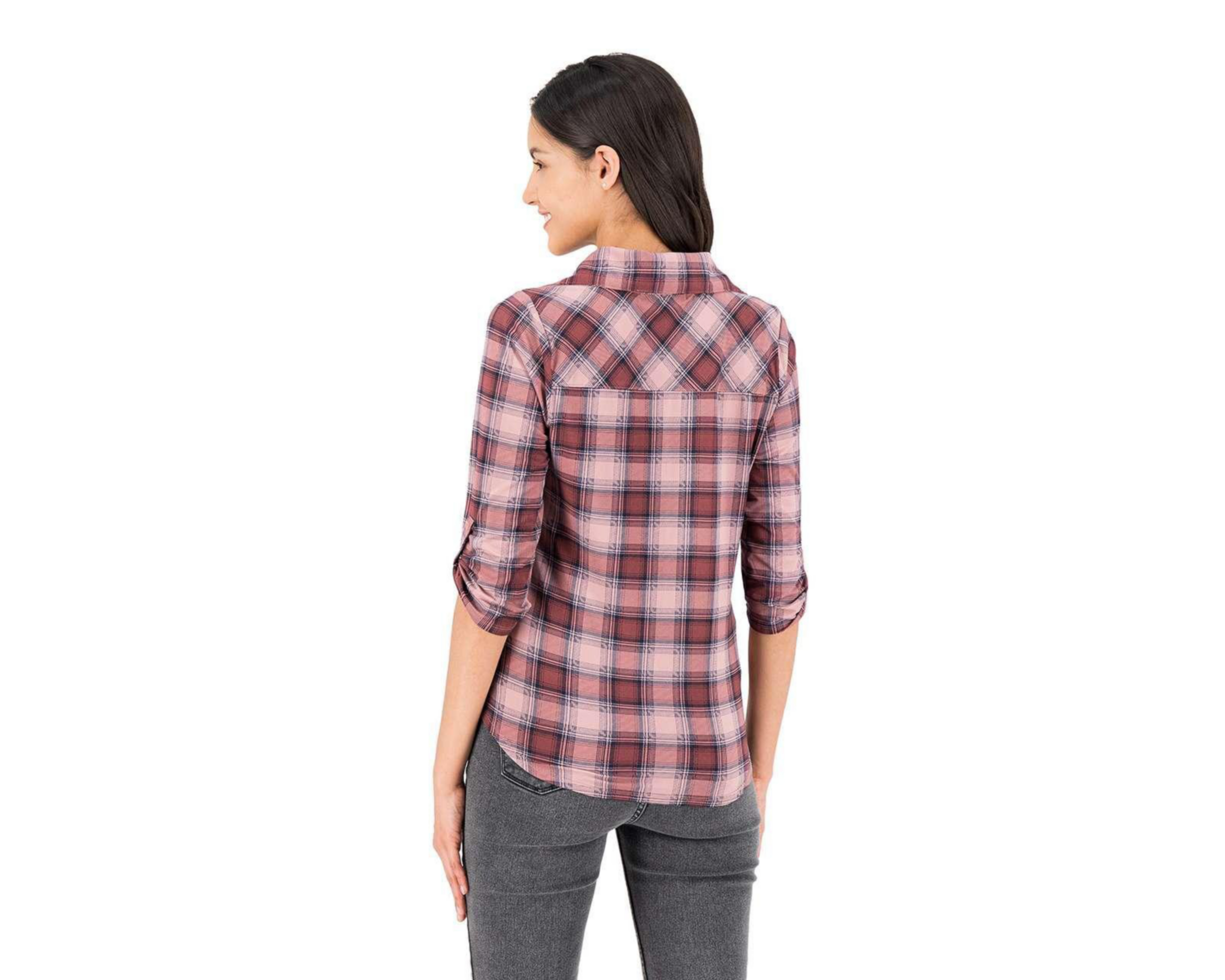 Foto 4 pulgar | Blusa Refill a Cuadros