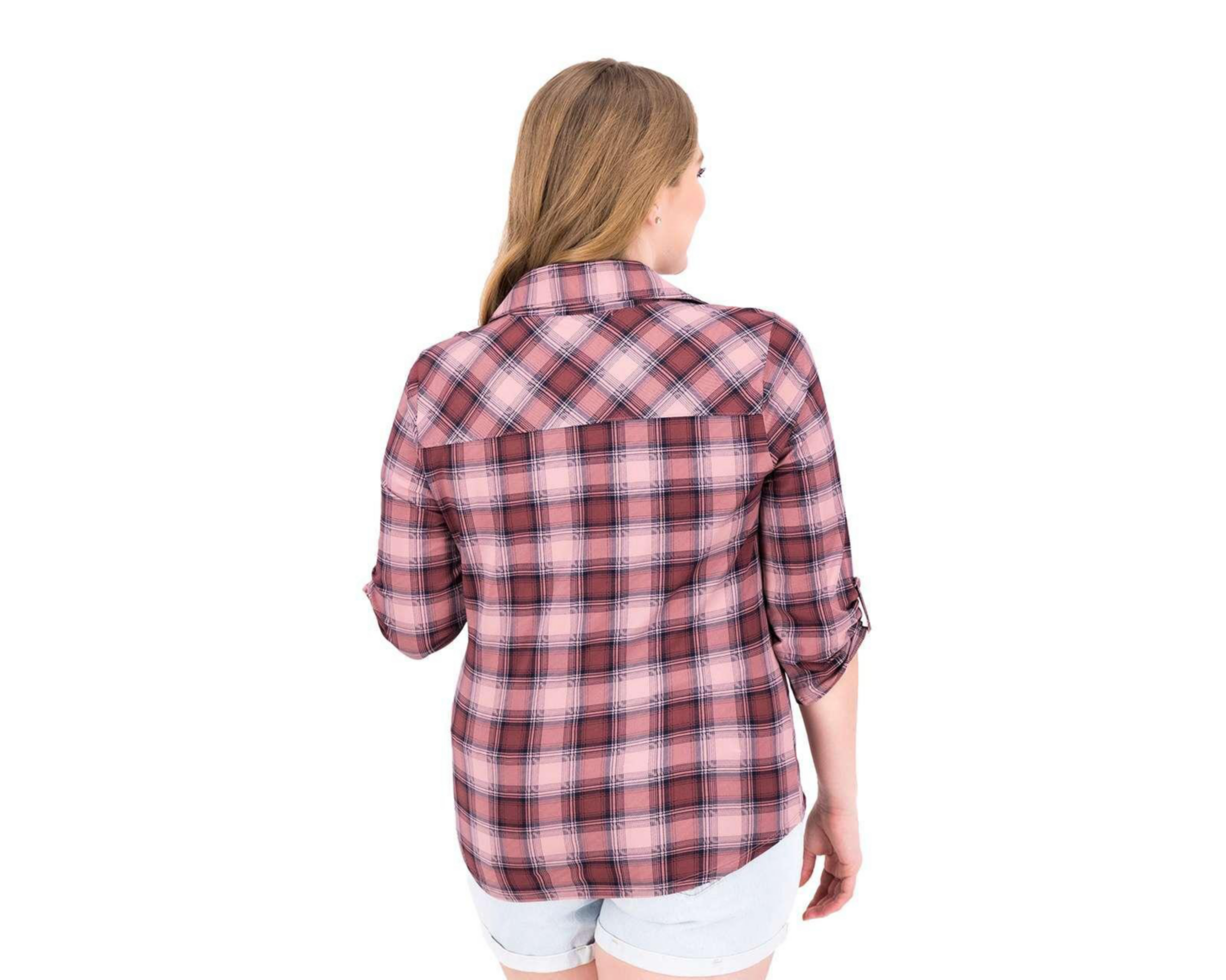 Foto 7 pulgar | Blusa Refill a Cuadros