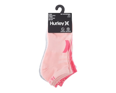 Foto 3 | Calcetas Deportivas Cortas Hurley para Mujer 6 Pares