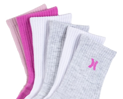 Foto 2 | Calcetas Deportivas Hurley para Mujer 6 Pares