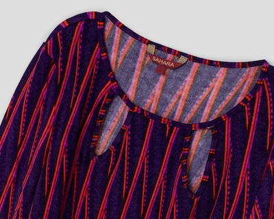 Foto 3 | Vestido Sahara de Coctel con Manga Larga y Abertura en Escote