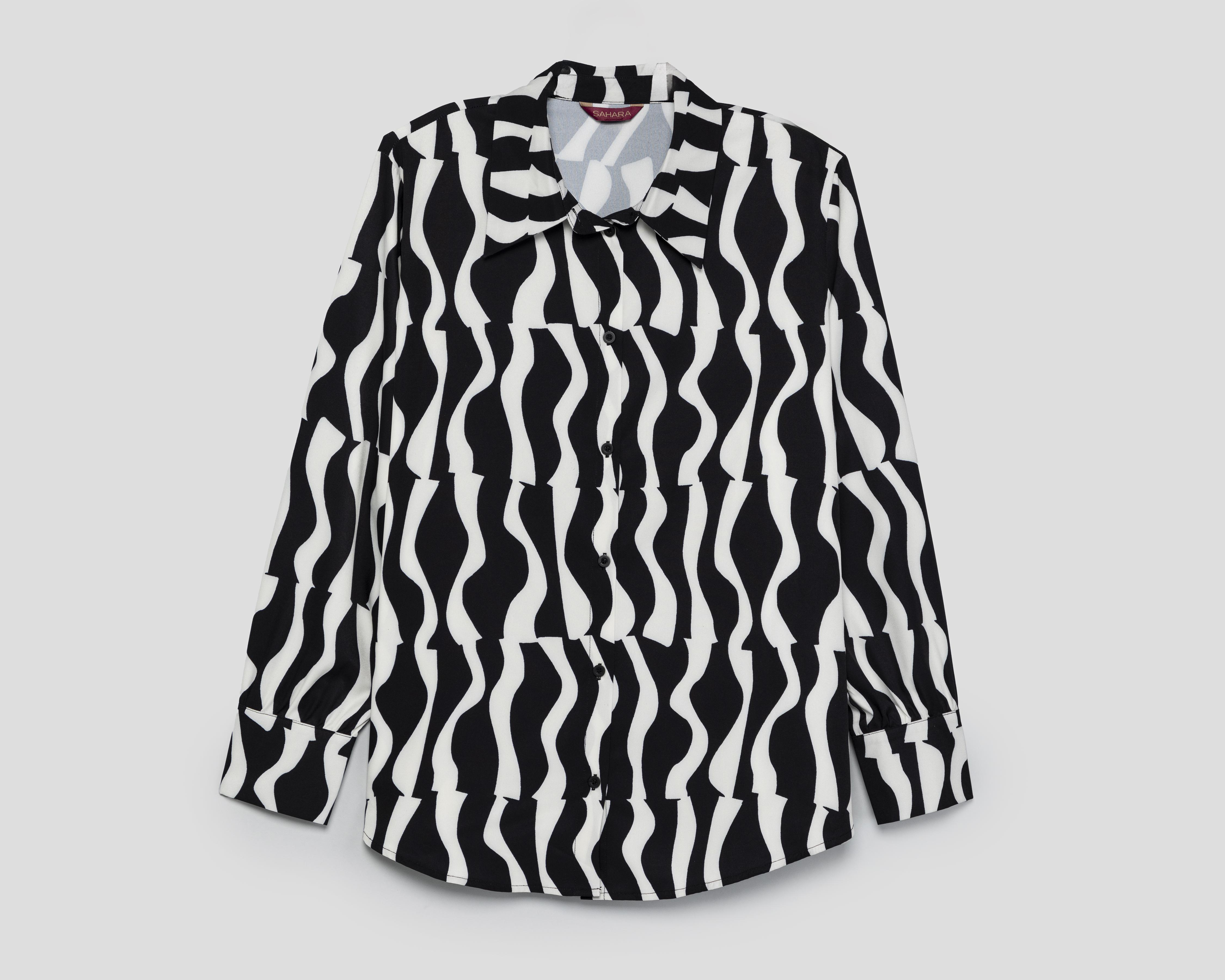 Foto 1 | Blusa Sahara Manga Larga para Mujer