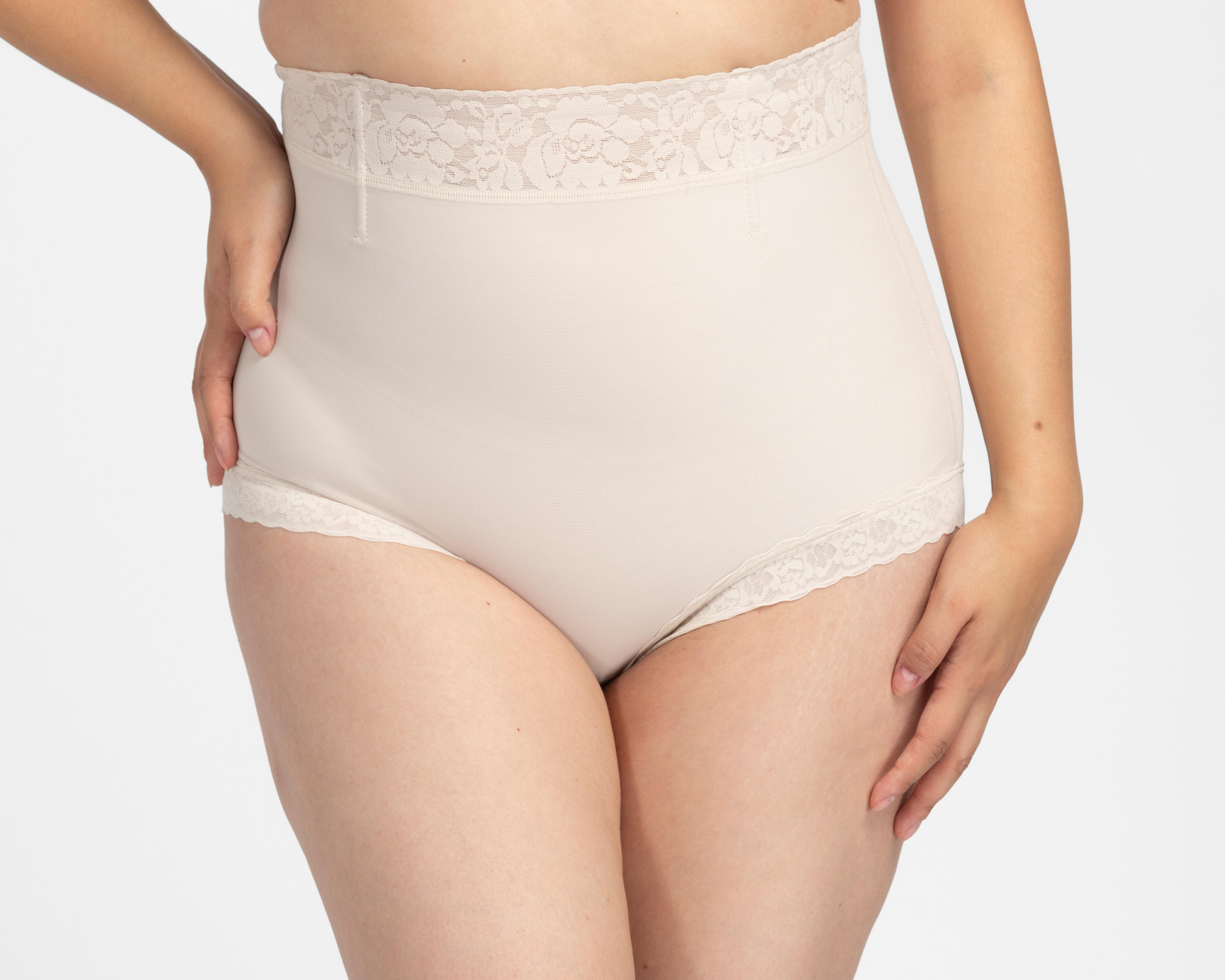 Pantaleta Control con Encaje Annette Baja Compresión para Mujer