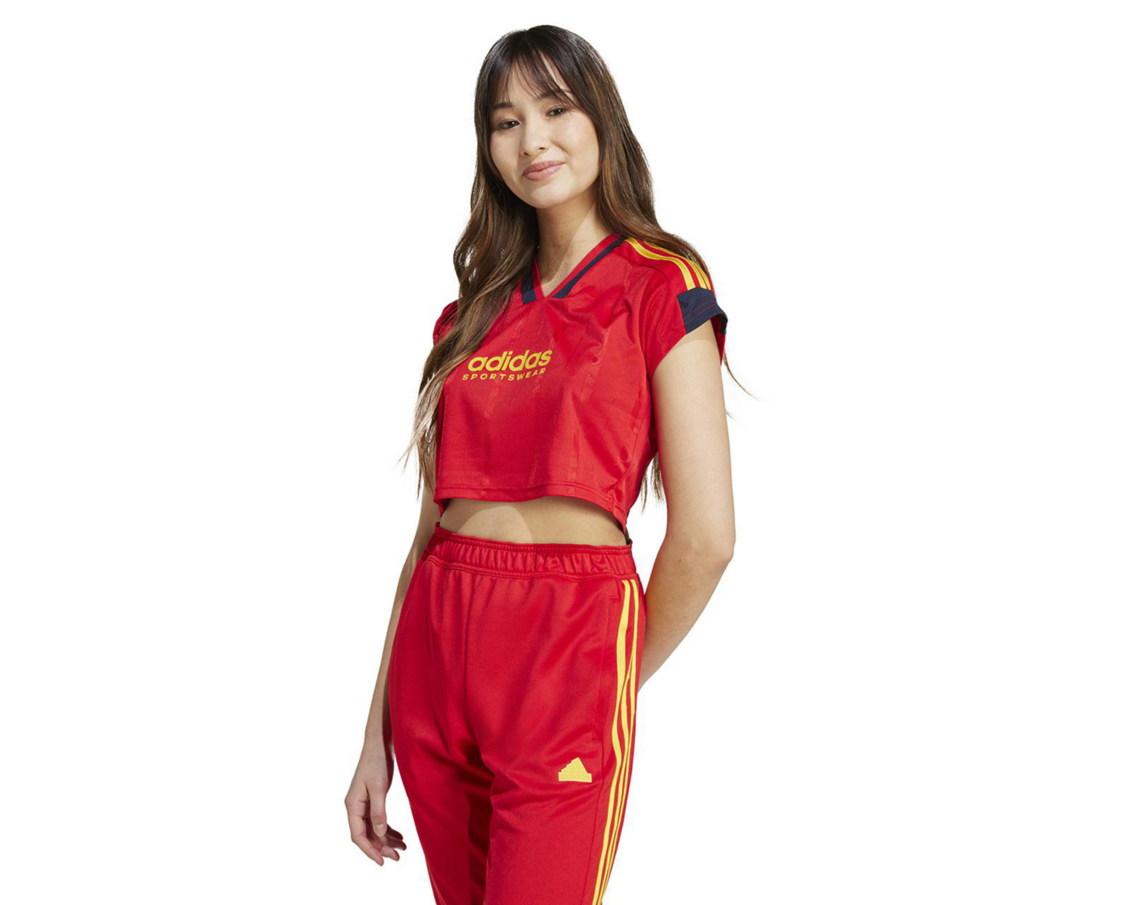 Foto 2 pulgar | Playera de Futbol Adidas Tiro Cut para Mujer