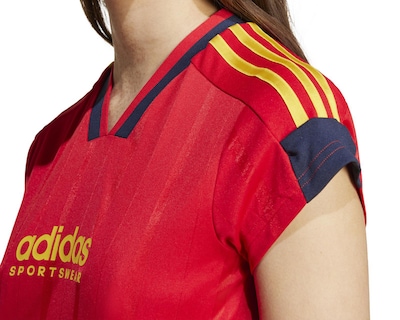 Foto 3 | Playera de Futbol Adidas Tiro Cut para Mujer