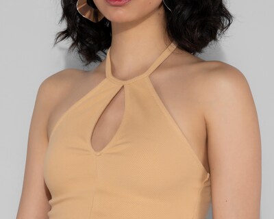 Foto 4 | Blusa Thinner Abertura en Escote y Pedrería
