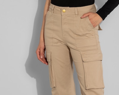 Foto 4 | Pantalón Casual Thinner con Bolsas Cargo