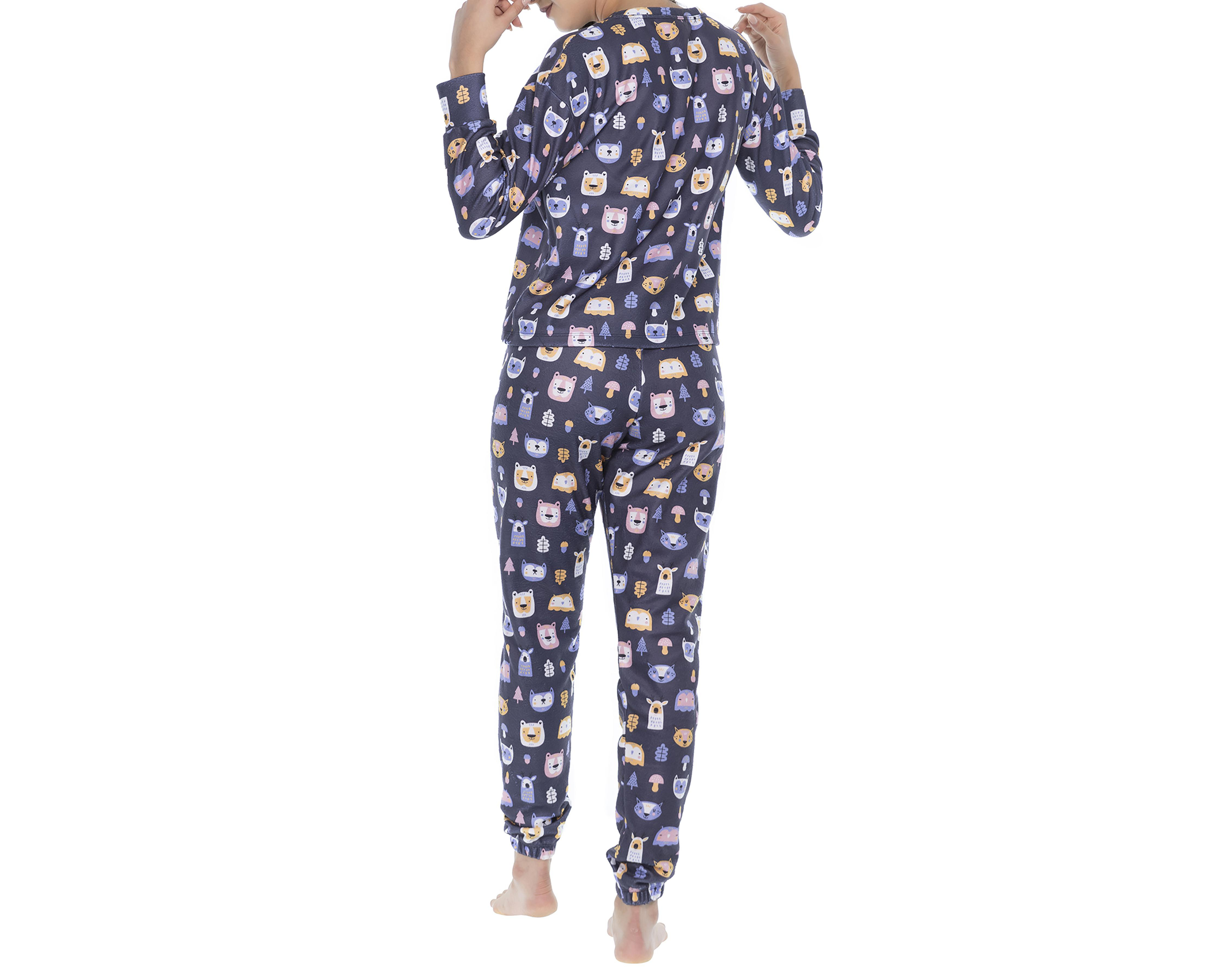 Foto 5 pulgar | Pijama Tops&Bottoms para Mujer