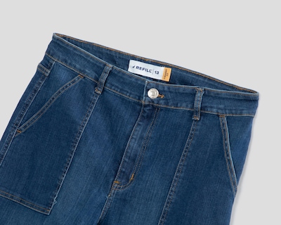 Foto 3 | Jeans Recto Refill para Mujer