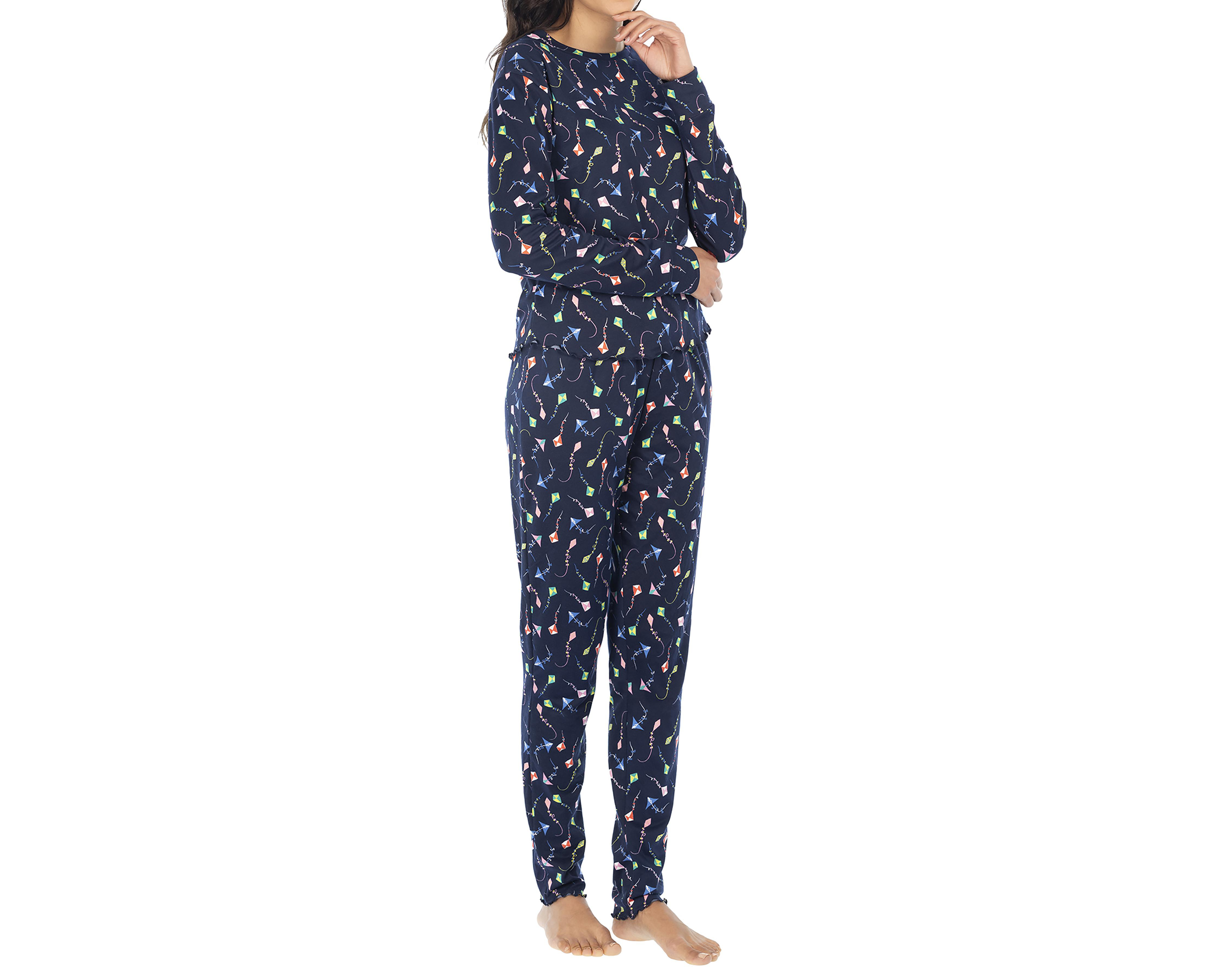 Foto 3 pulgar | Pijama Tops&Bottoms para Mujer