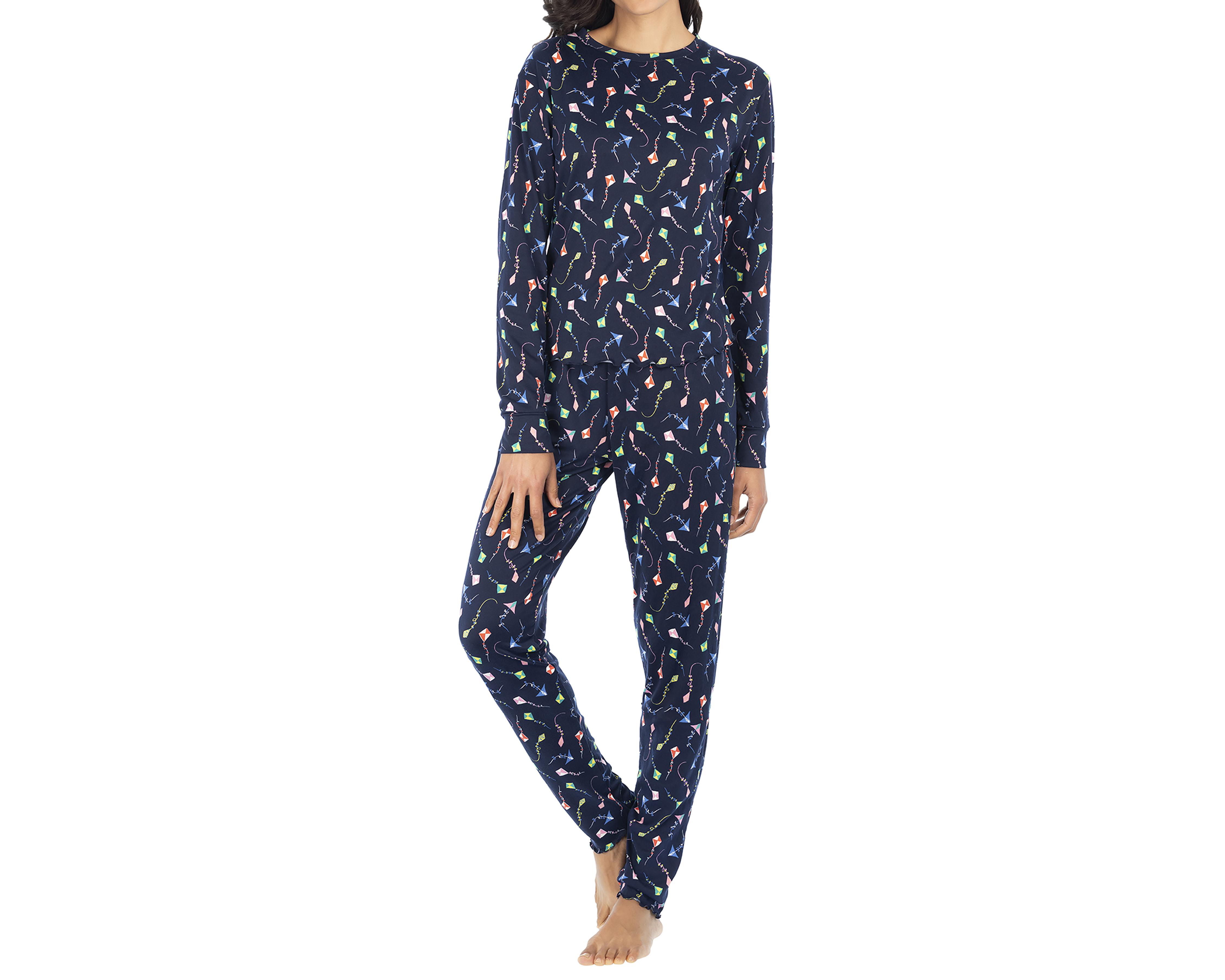 Foto 4 pulgar | Pijama Tops&Bottoms para Mujer