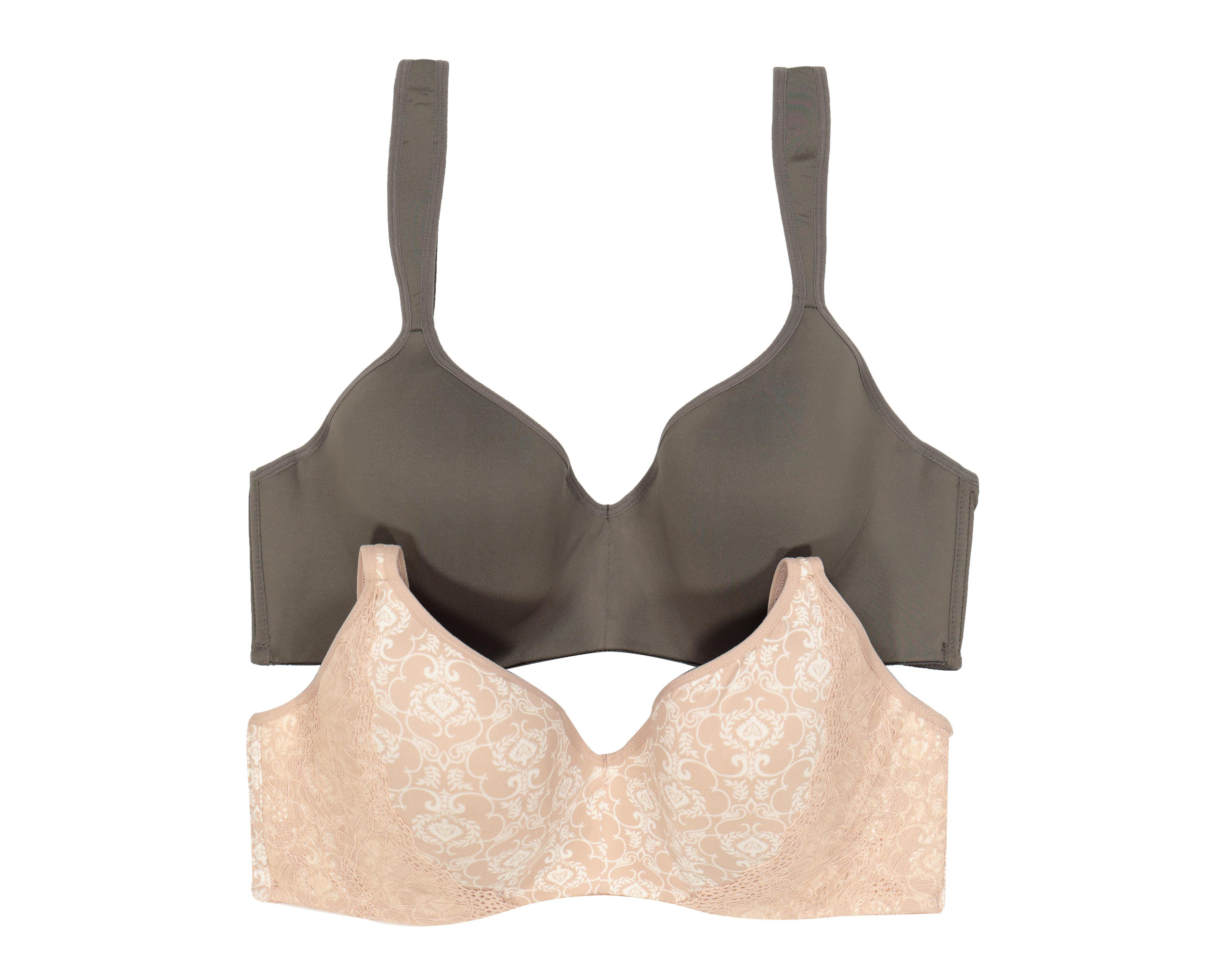 Foto 1 | Brasier de Encaje Beauty Secret Copa Completa 2 Pack