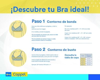 Foto 5 | Brasier de Encaje Beauty Secret Copa Completa 2 Pack