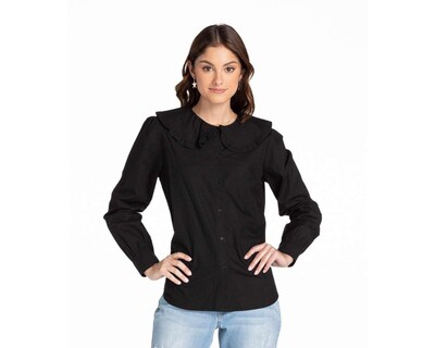 Foto 2 | Blusa 18 Forever Manga Larga con Botones