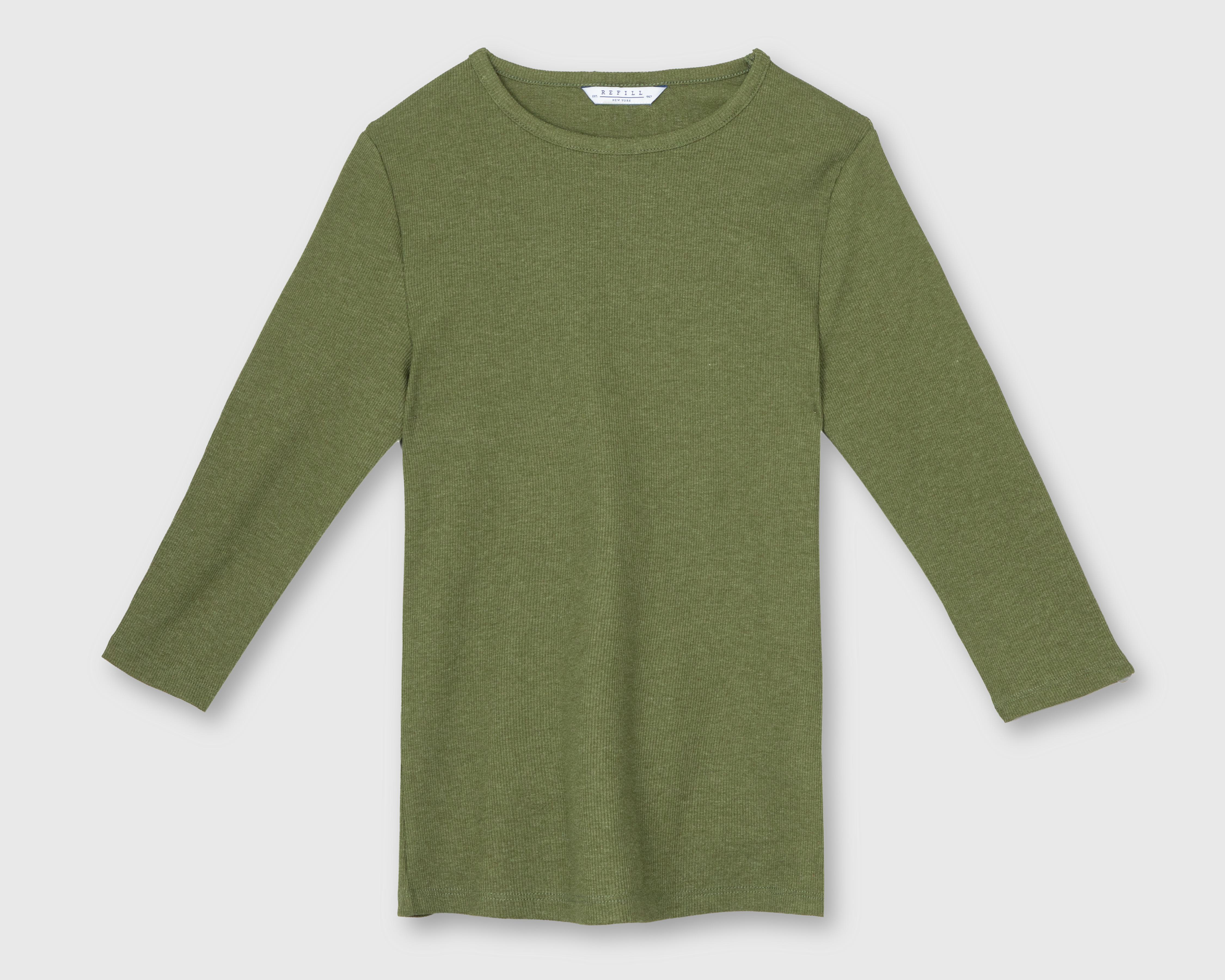 Foto 1 | Playera Refill Cuello Redondo para Mujer