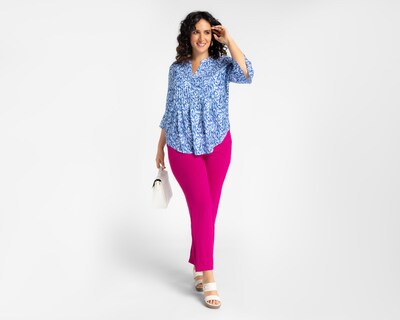 Foto 2 | Blusa Lady Sun Azul para Mujer