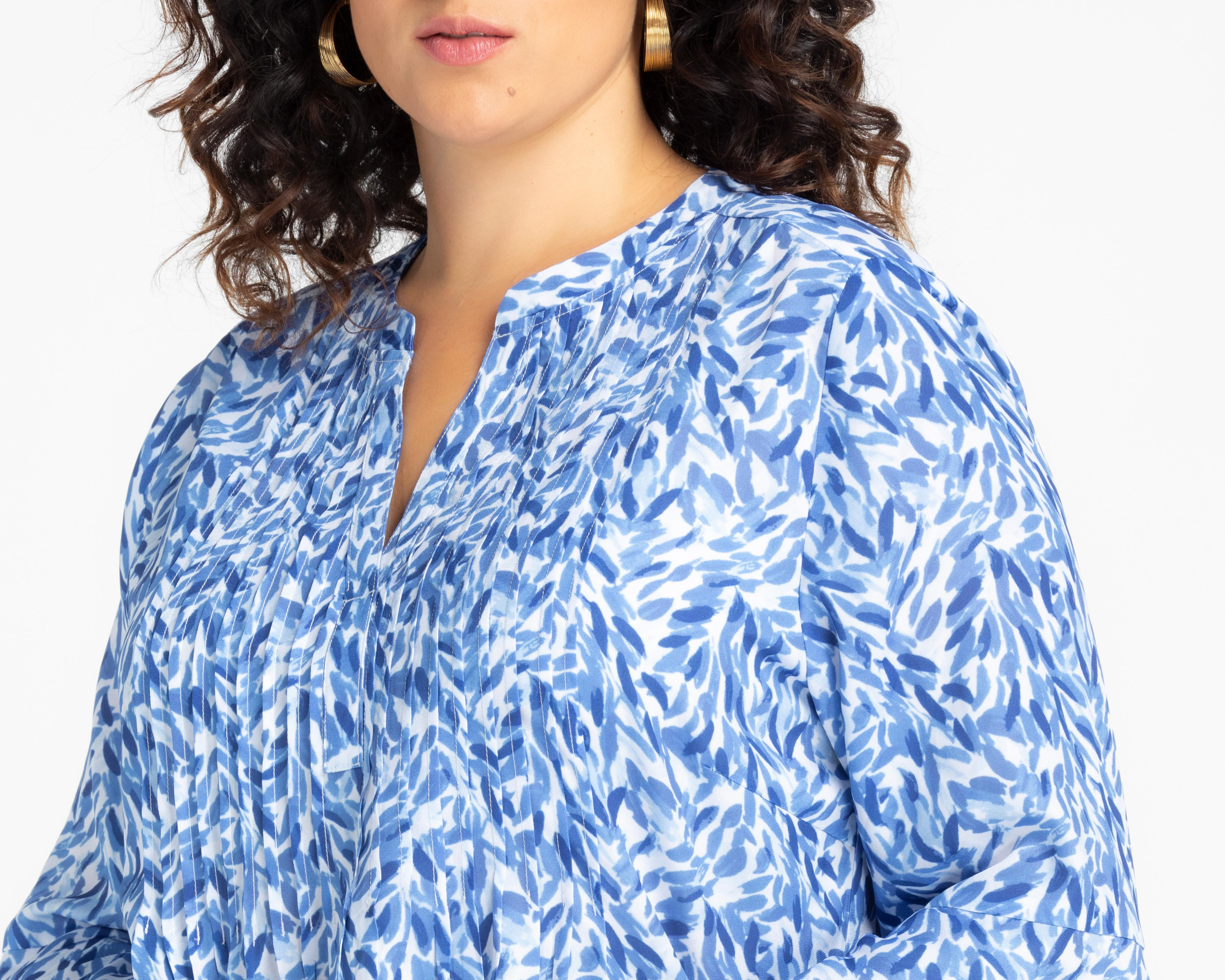 Foto 5 pulgar | Blusa Lady Sun Azul para Mujer