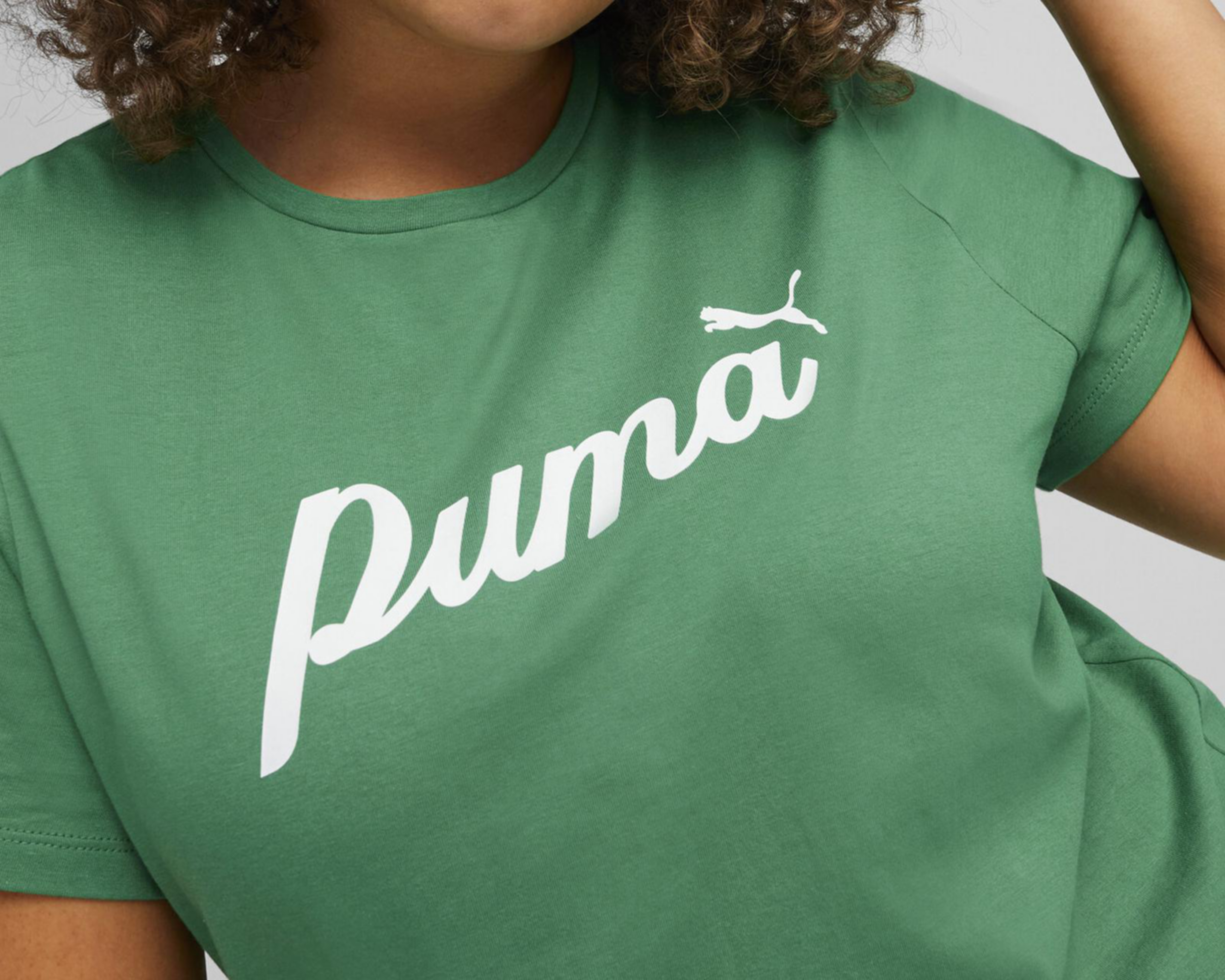 Foto 7 pulgar | Playera de Entrenamiento Puma Essentials Blossom Script TEE para Mujer