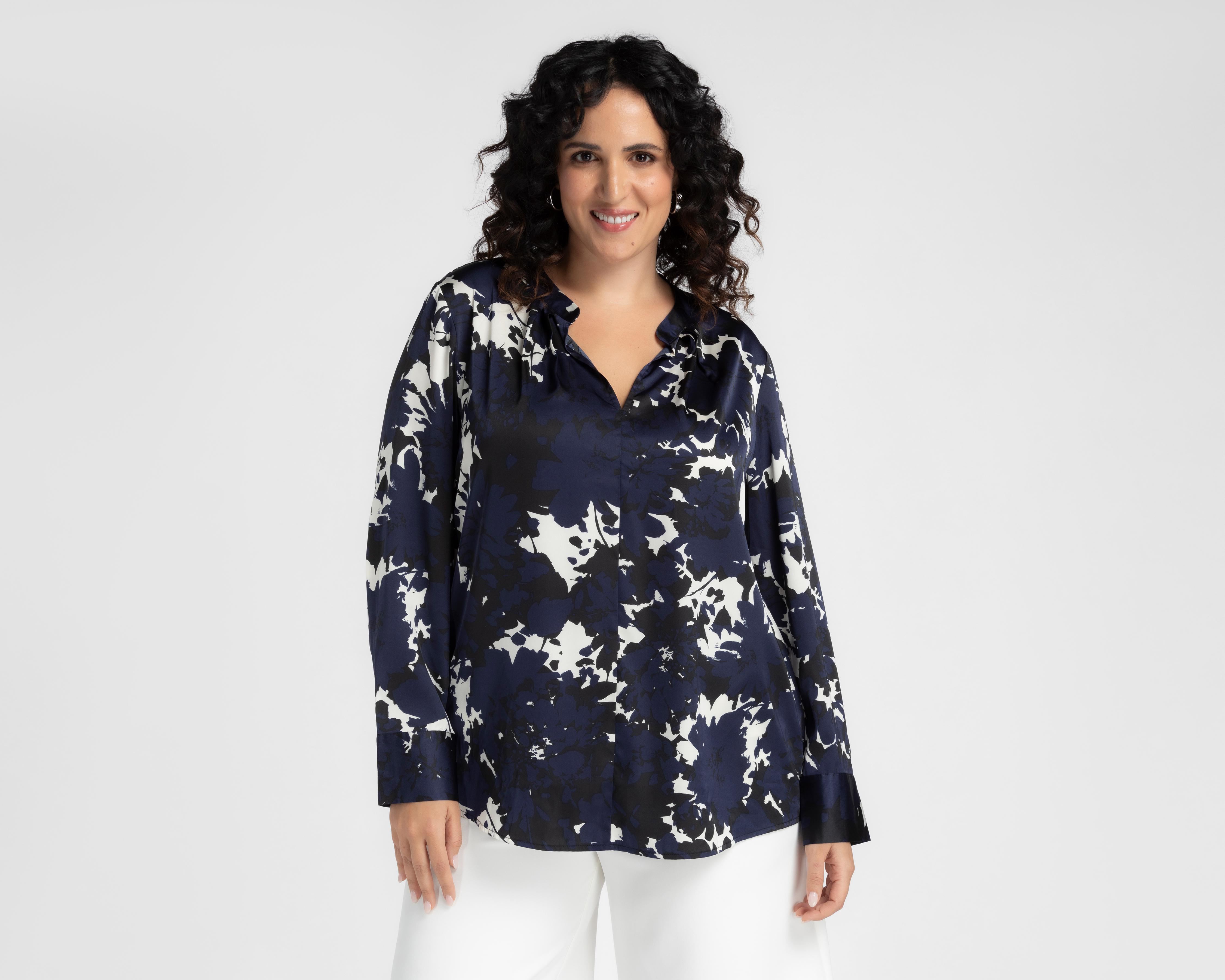Foto 2 pulgar | Blusa Lady Sun Manga Larga para Mujer