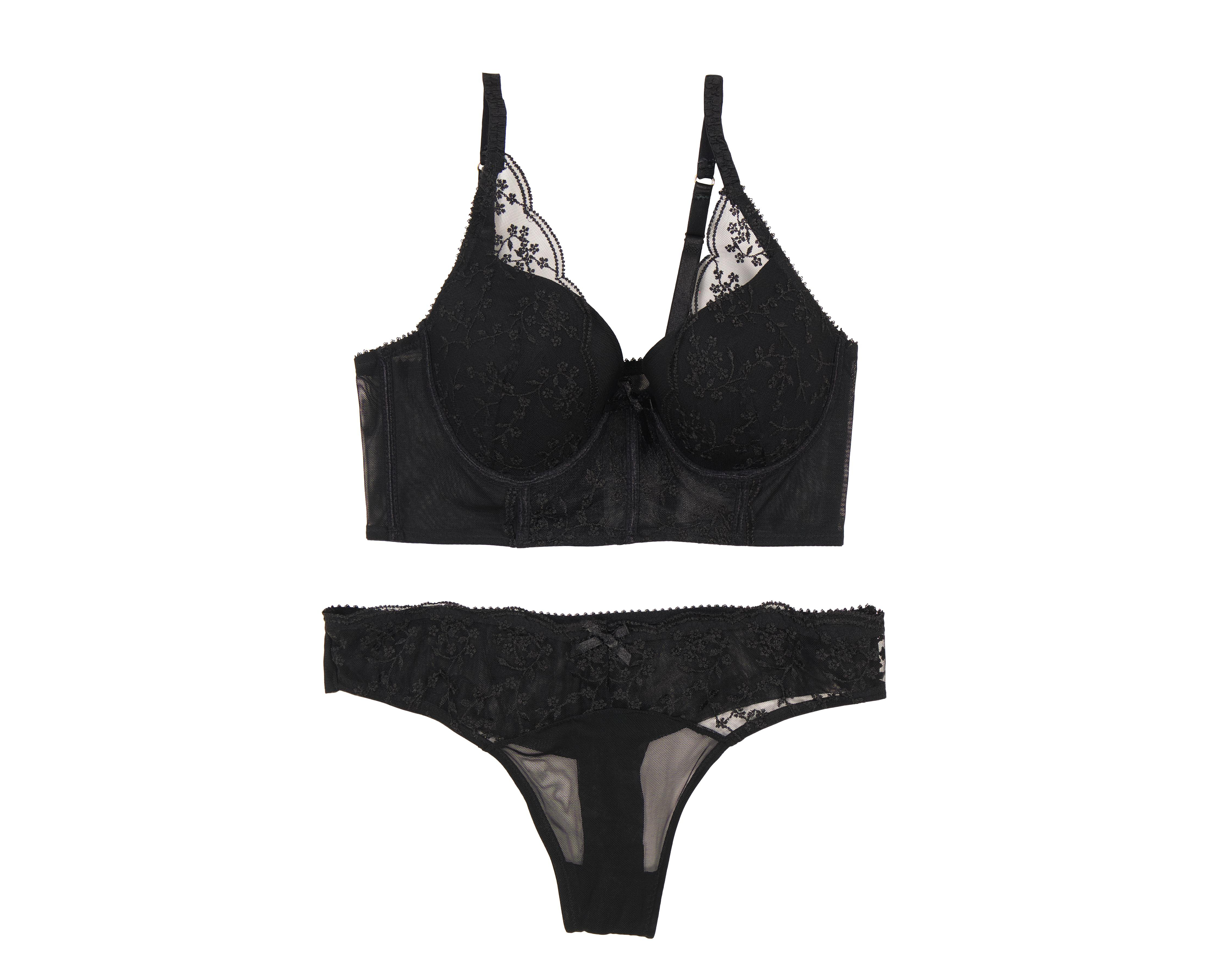 Foto 1 | Coordinado de Encaje Eva tu Estilo Íntimo Copa Completa 2 Pack
