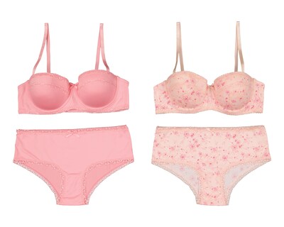 Foto 1 | Coordinado Copa Completa Rosa Lovest 2 Sets