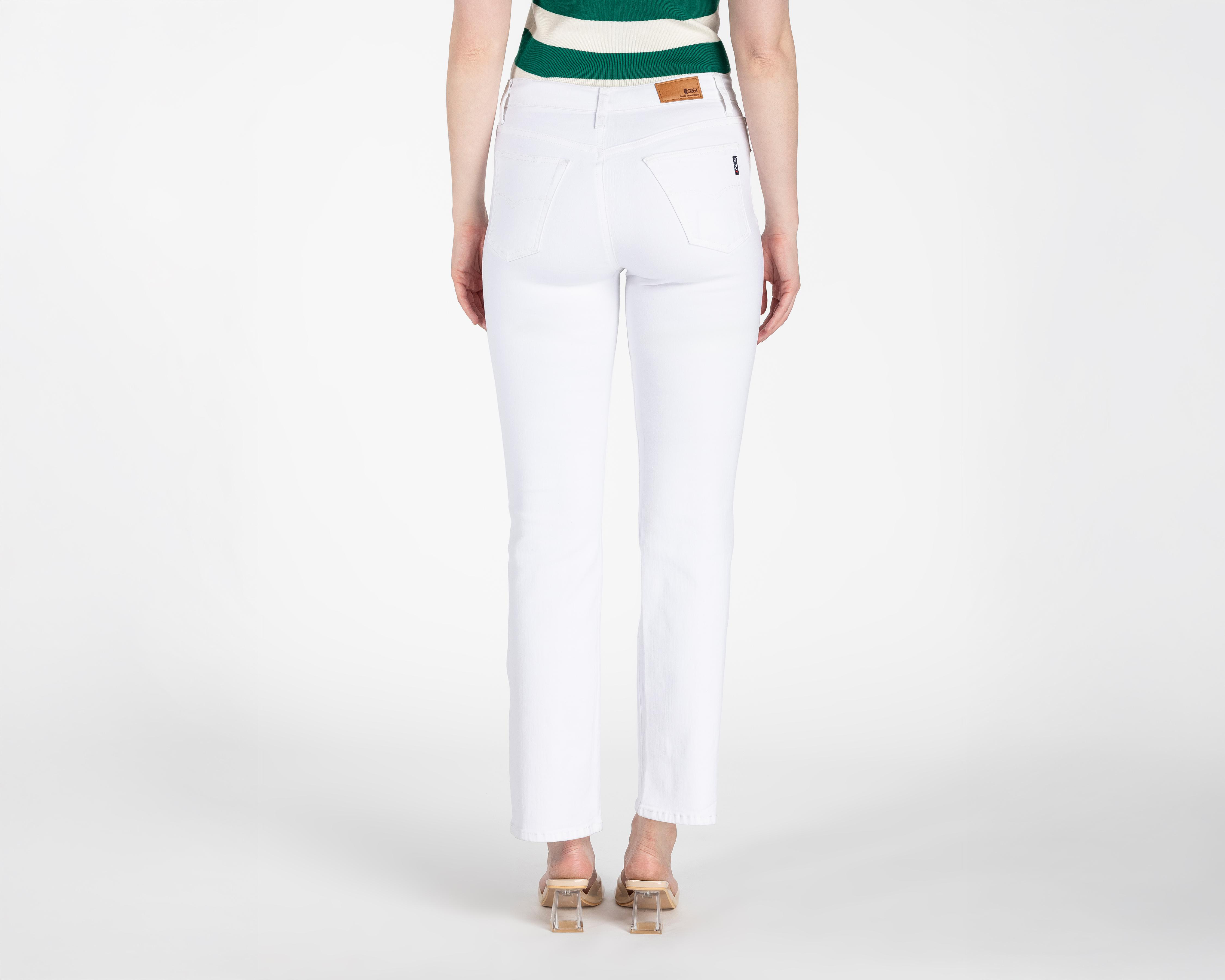 Foto 4 pulgar | Jeans Straight Oggi Atraction Gin para Mujer