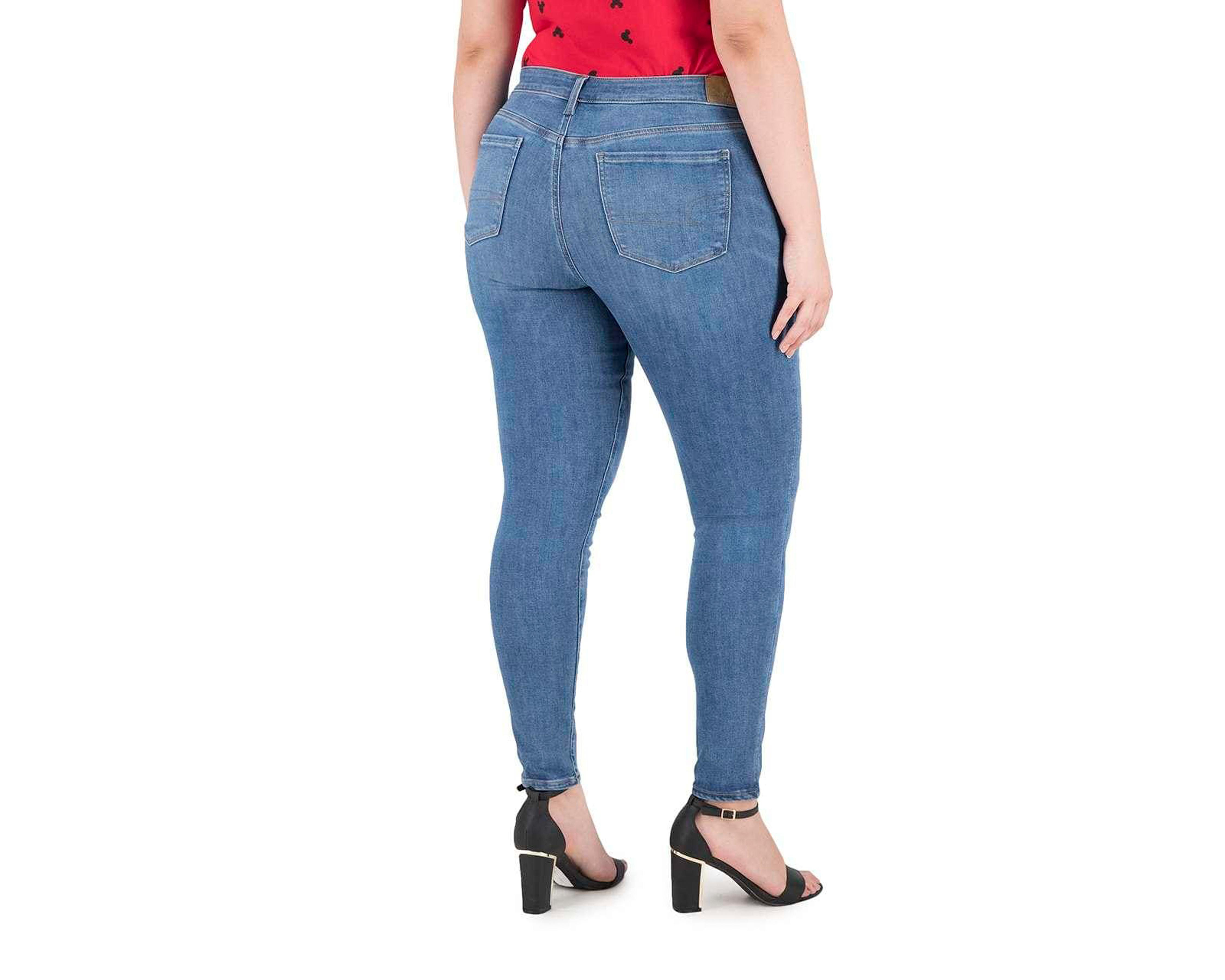 Foto 6 pulgar | Jegging American Eagle Ne(X)t Level Low-Rise