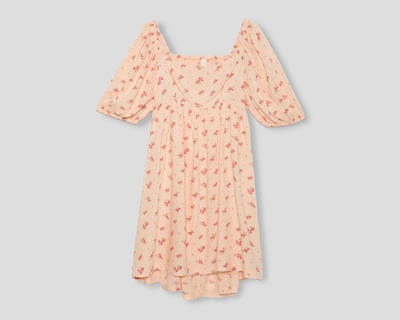 Foto 1 | Vestido Casual American Eagle Estampado con Manga Corta Juvenil