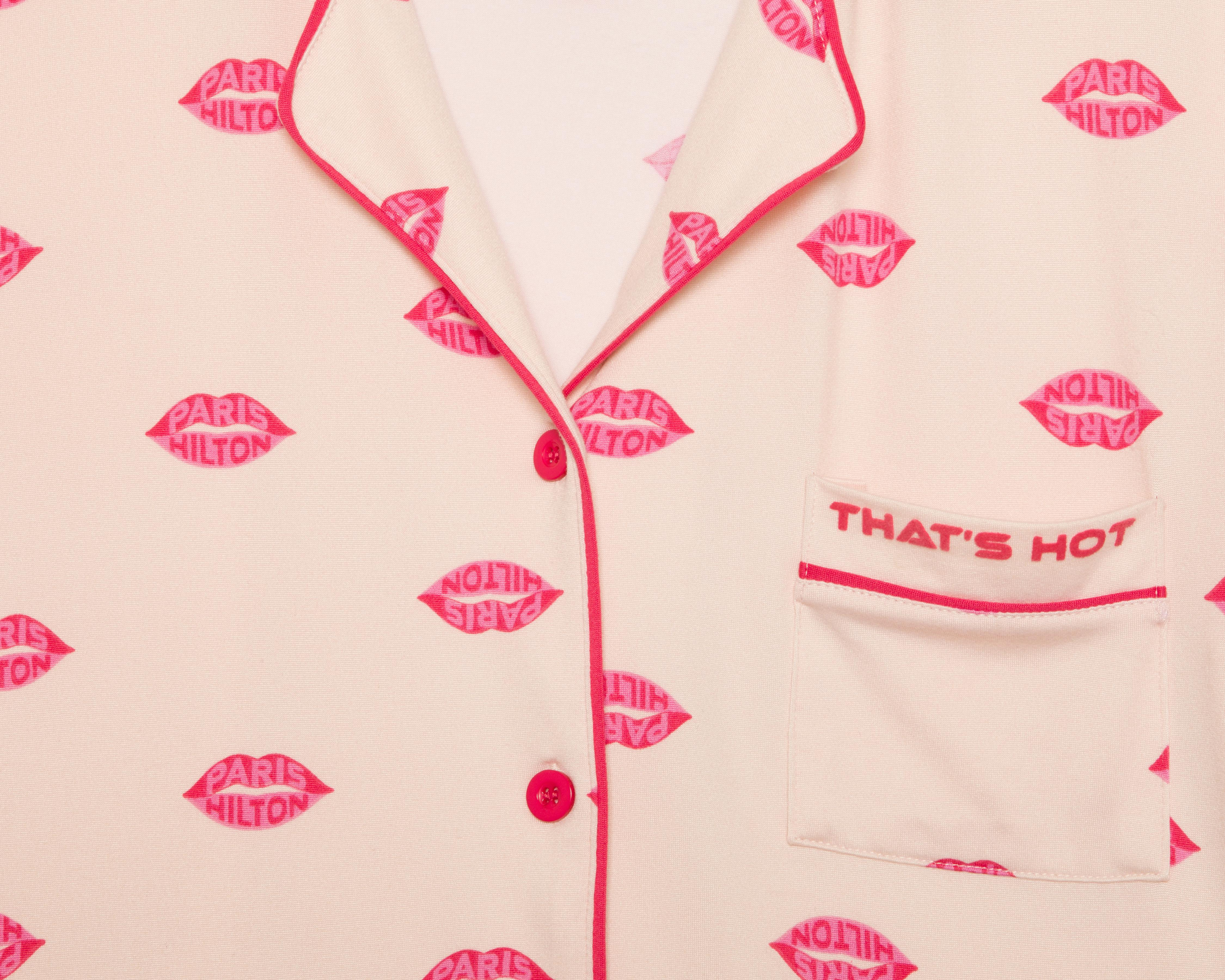 Foto 4 pulgar | Pijama Paris Hilton para Mujer