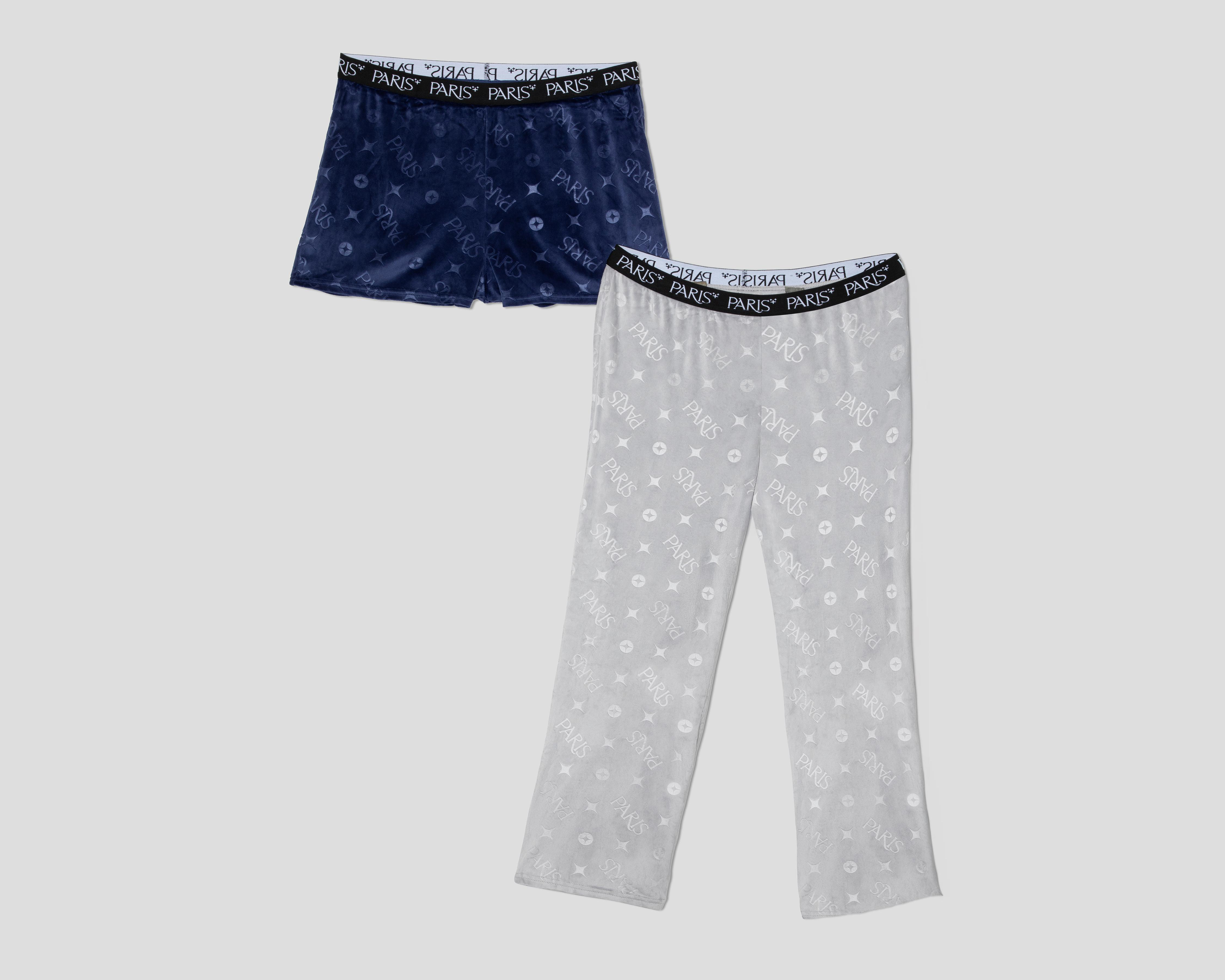 Foto 2 pulgar | Short y Pantalón de Pijama Paris Hilton para Mujer