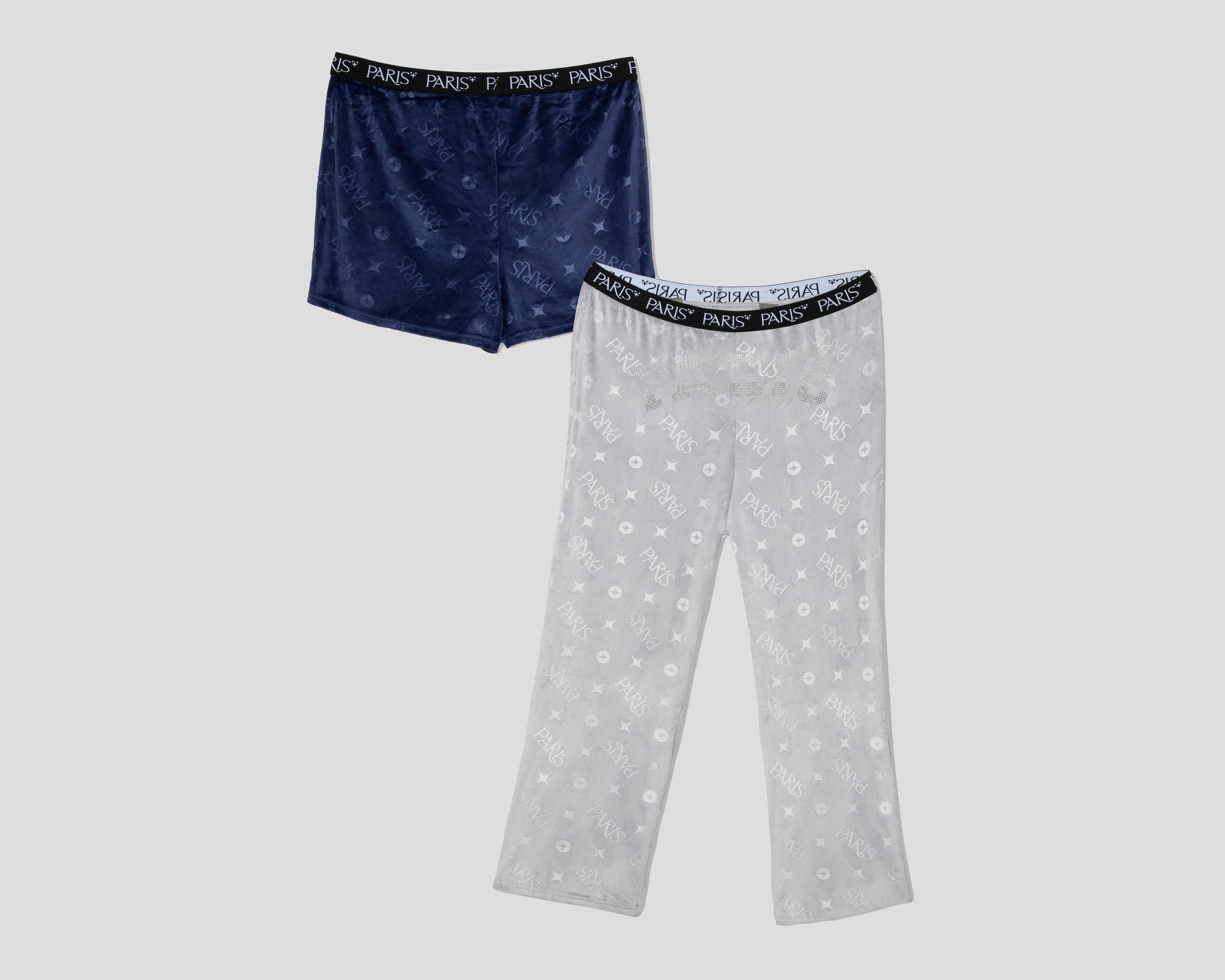 Foto 3 pulgar | Short y Pantalón de Pijama Paris Hilton para Mujer