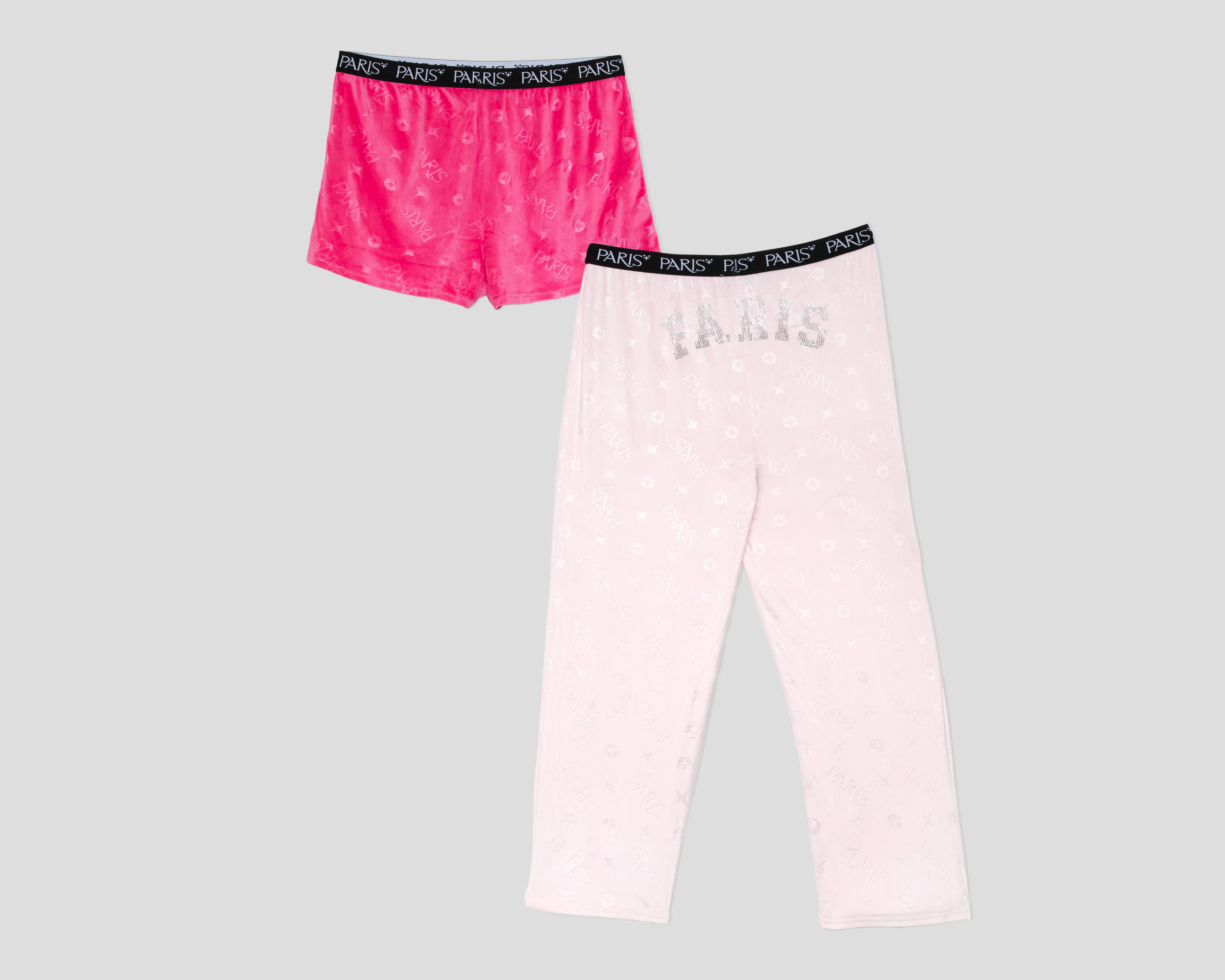 Foto 3 pulgar | Short y Pantalón de Pijama Paris Hilton para Mujer