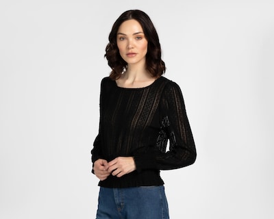 Foto 1 | Blusa Jennifer Lopez Negra para Mujer