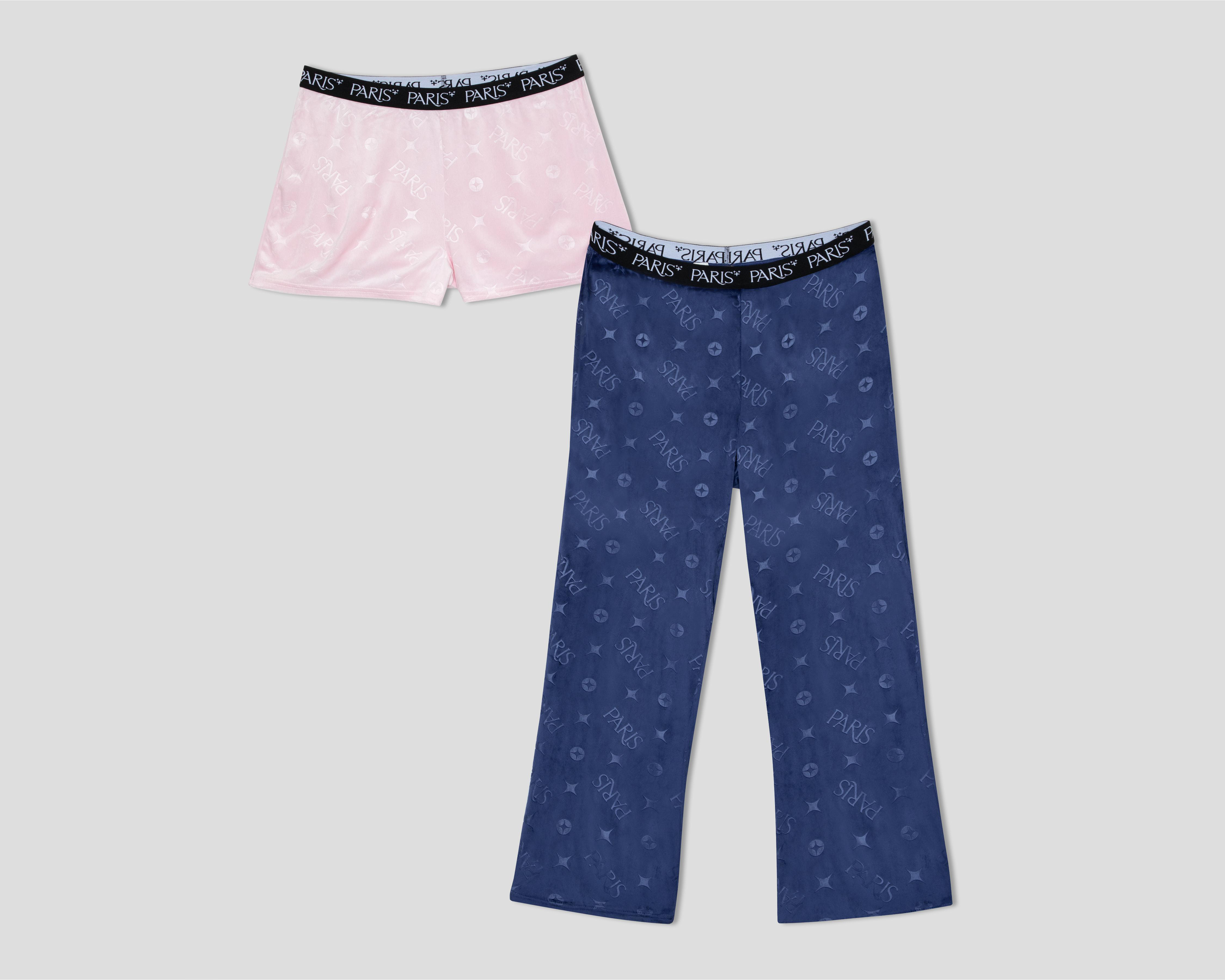 Foto 2 pulgar | Short y Pantalón de Pijama Paris Hilton para Mujer