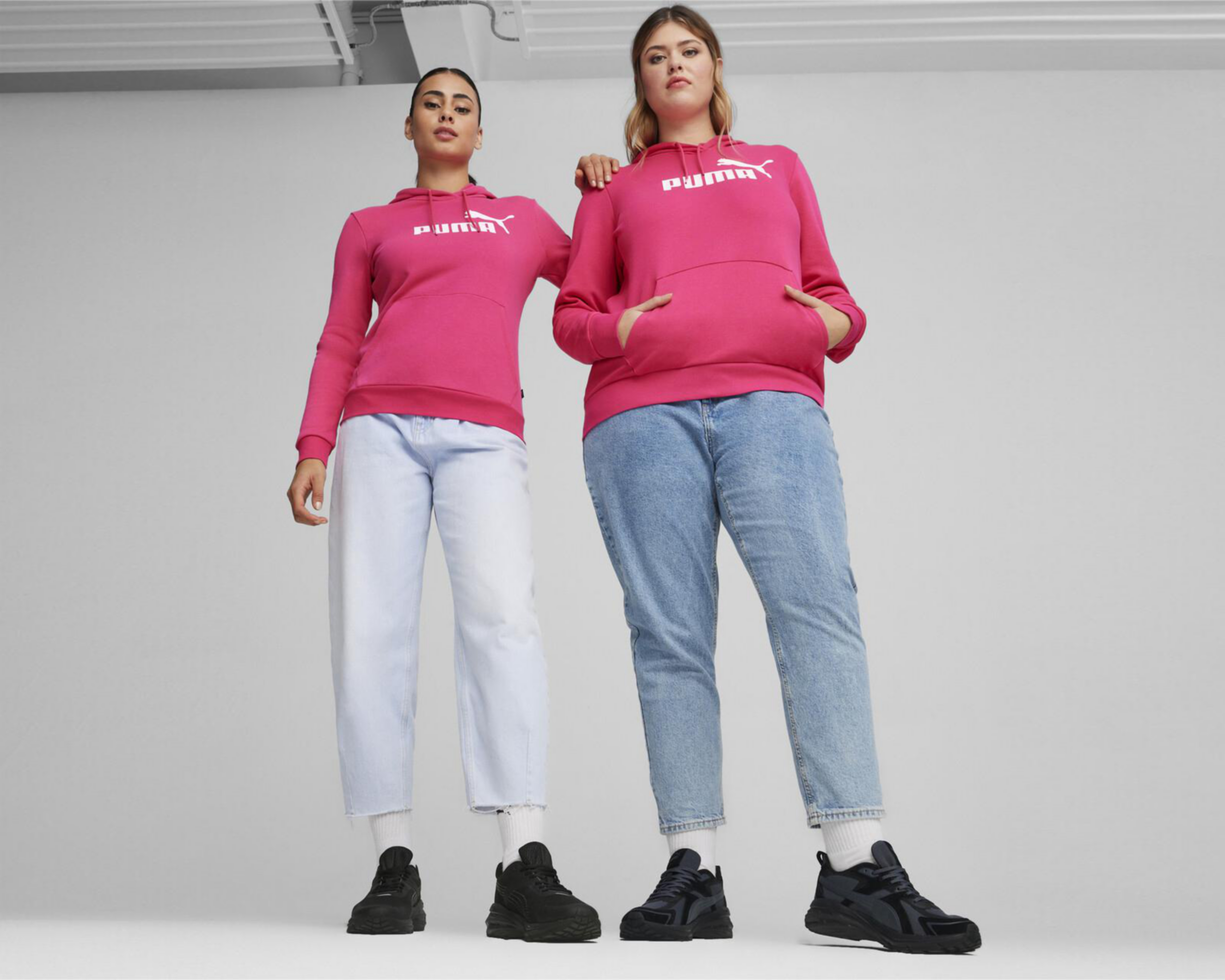 Foto 8 pulgar | Sudadera de Entrenamiento Puma Rosa para Mujer