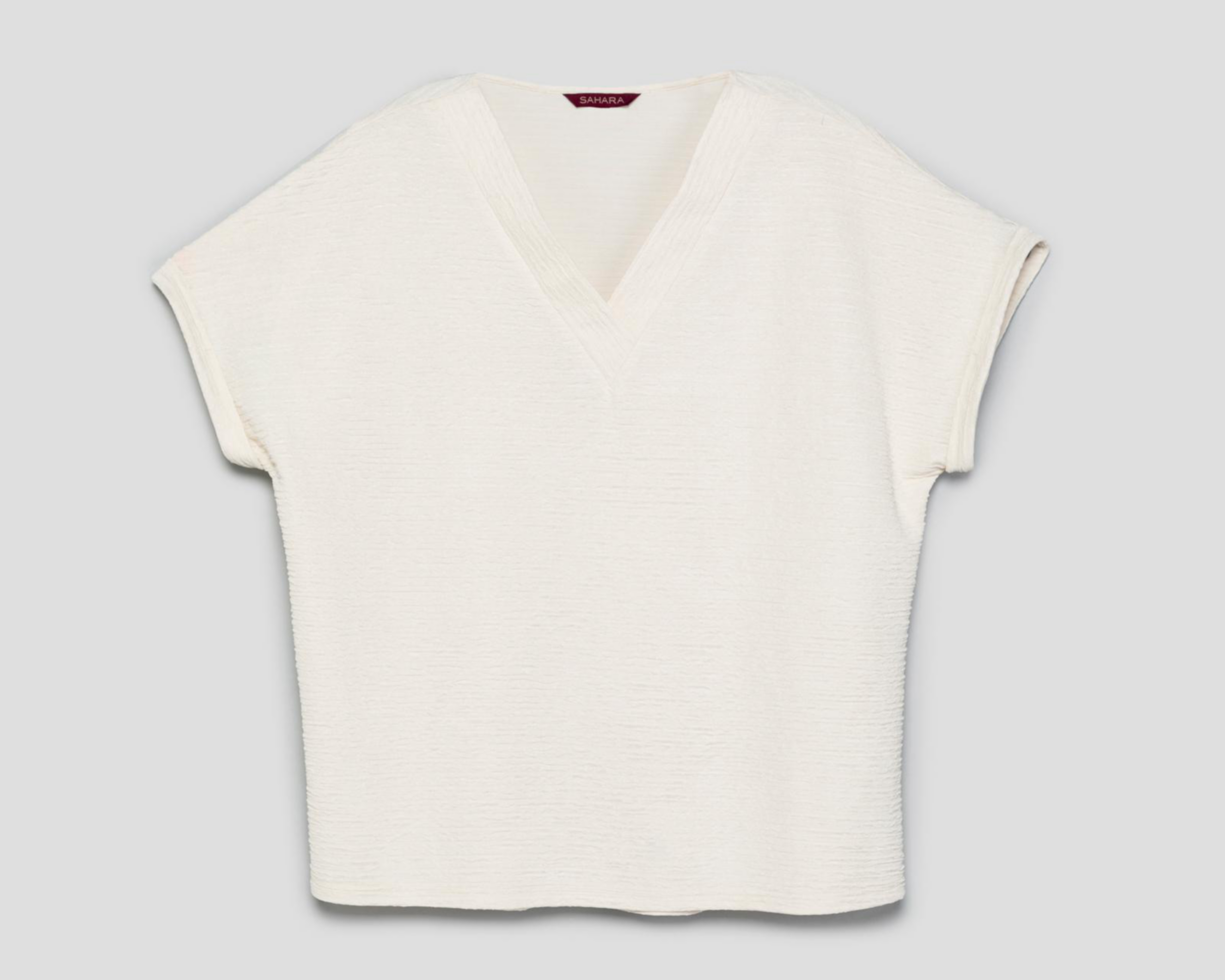 Foto 2 pulgar | Blusa Sahara Blanca para Mujer
