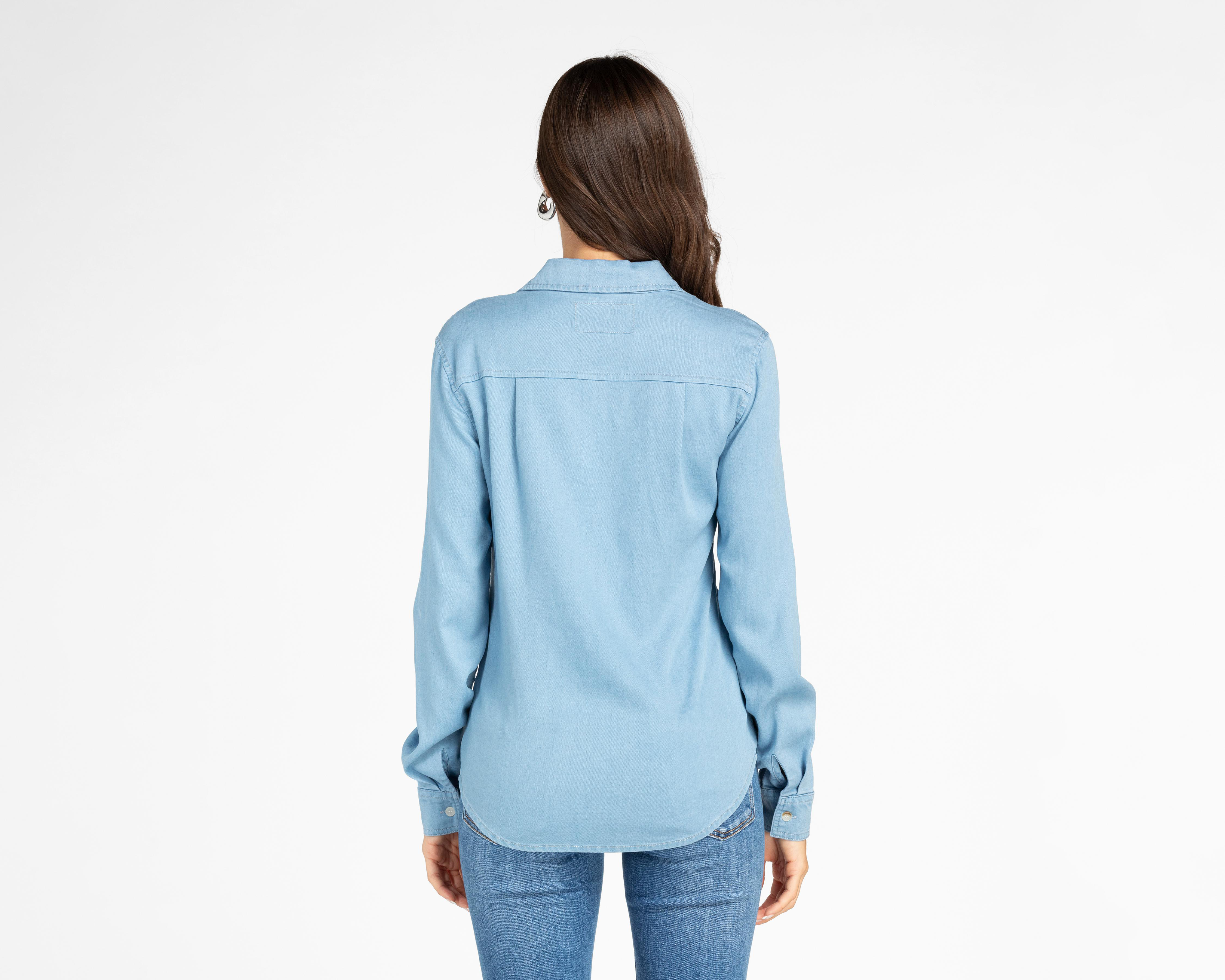Foto 4 pulgar | Blusa Refill Manga Larga para Mujer