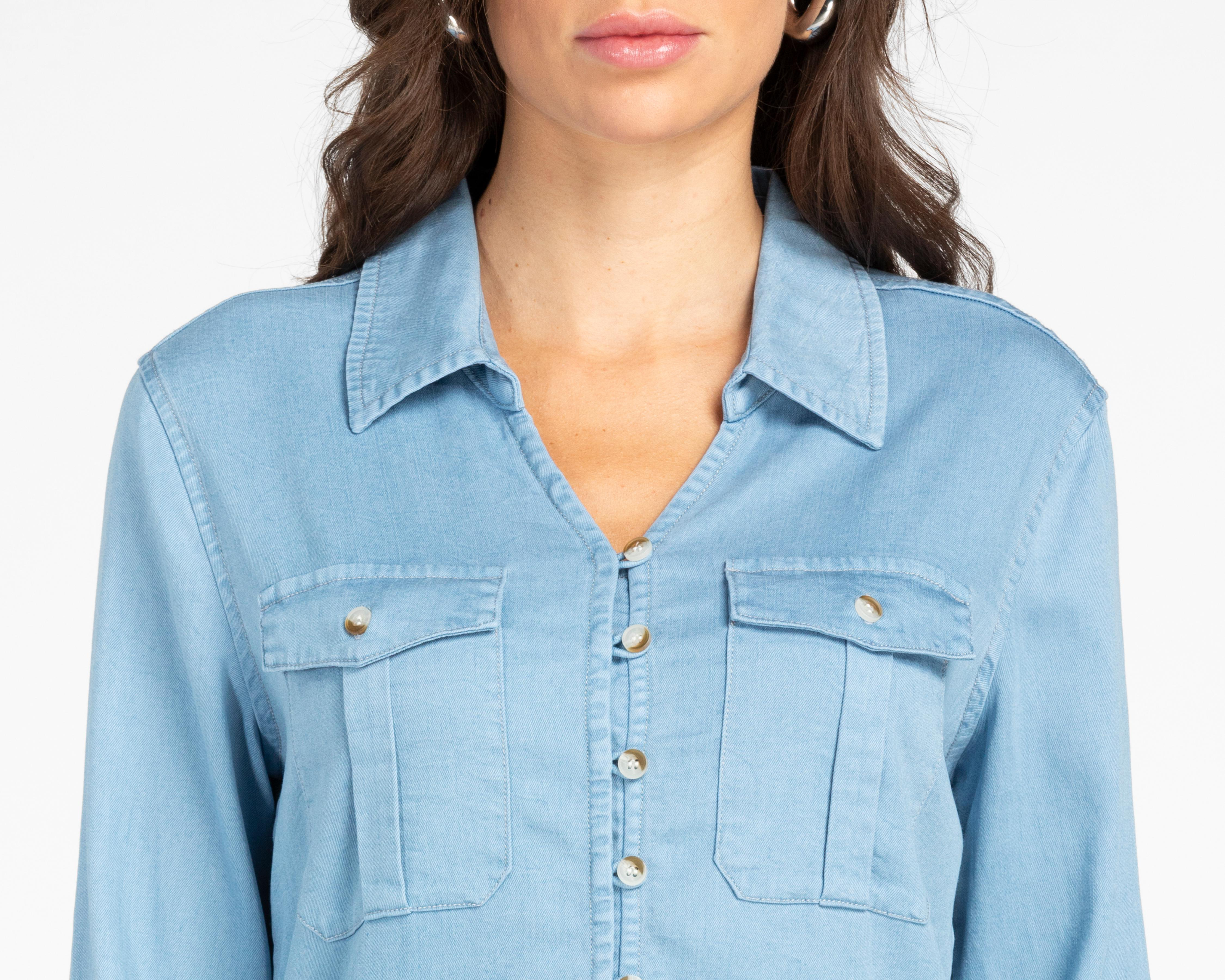 Foto 5 pulgar | Blusa Refill Manga Larga para Mujer