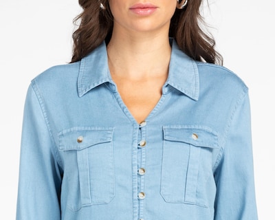 Foto 4 | Blusa Refill Manga Larga para Mujer