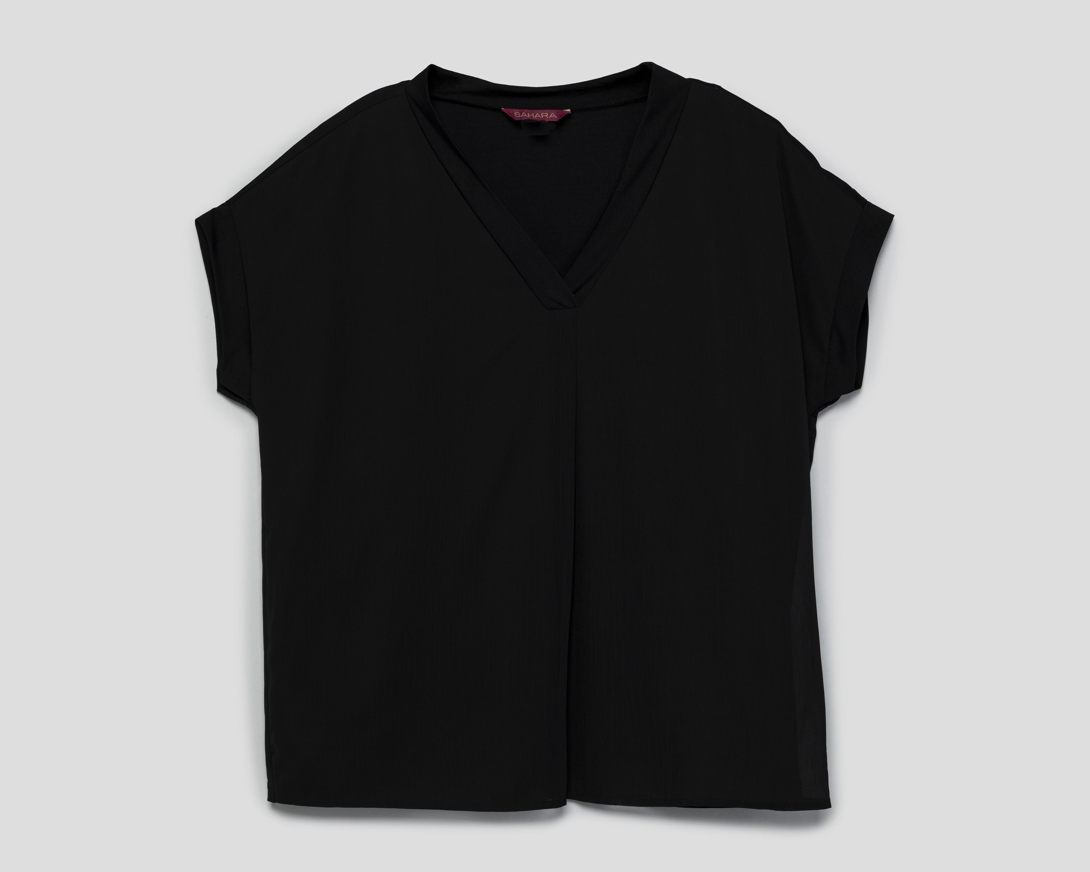Foto 1 | Blusa Sahara Cuello V para Mujer