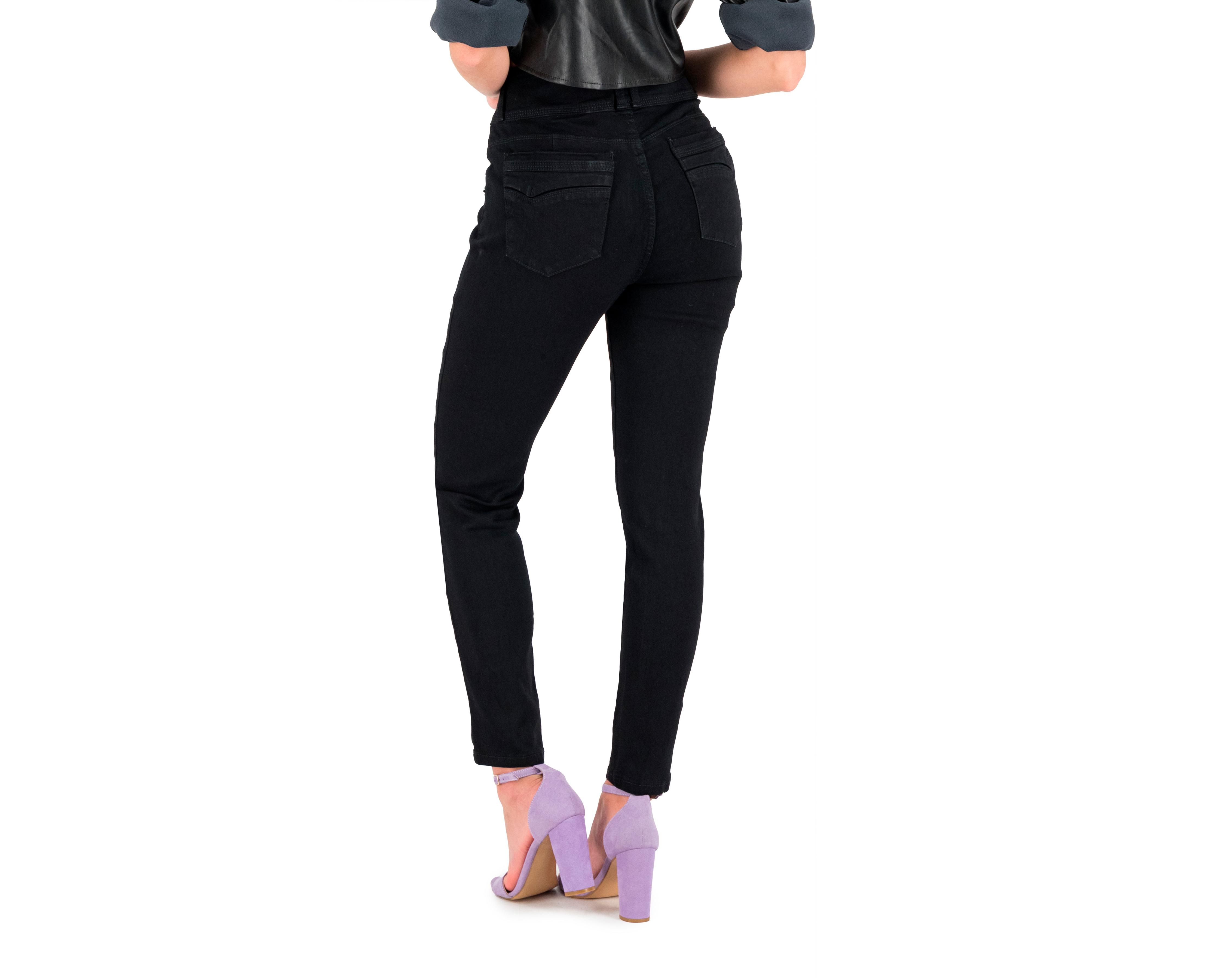 Foto 3 pulgar | Jeans Thinner Skinny Tiro Medio