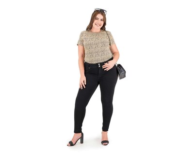Foto 6 | Jeans Thinner Skinny Tiro Medio